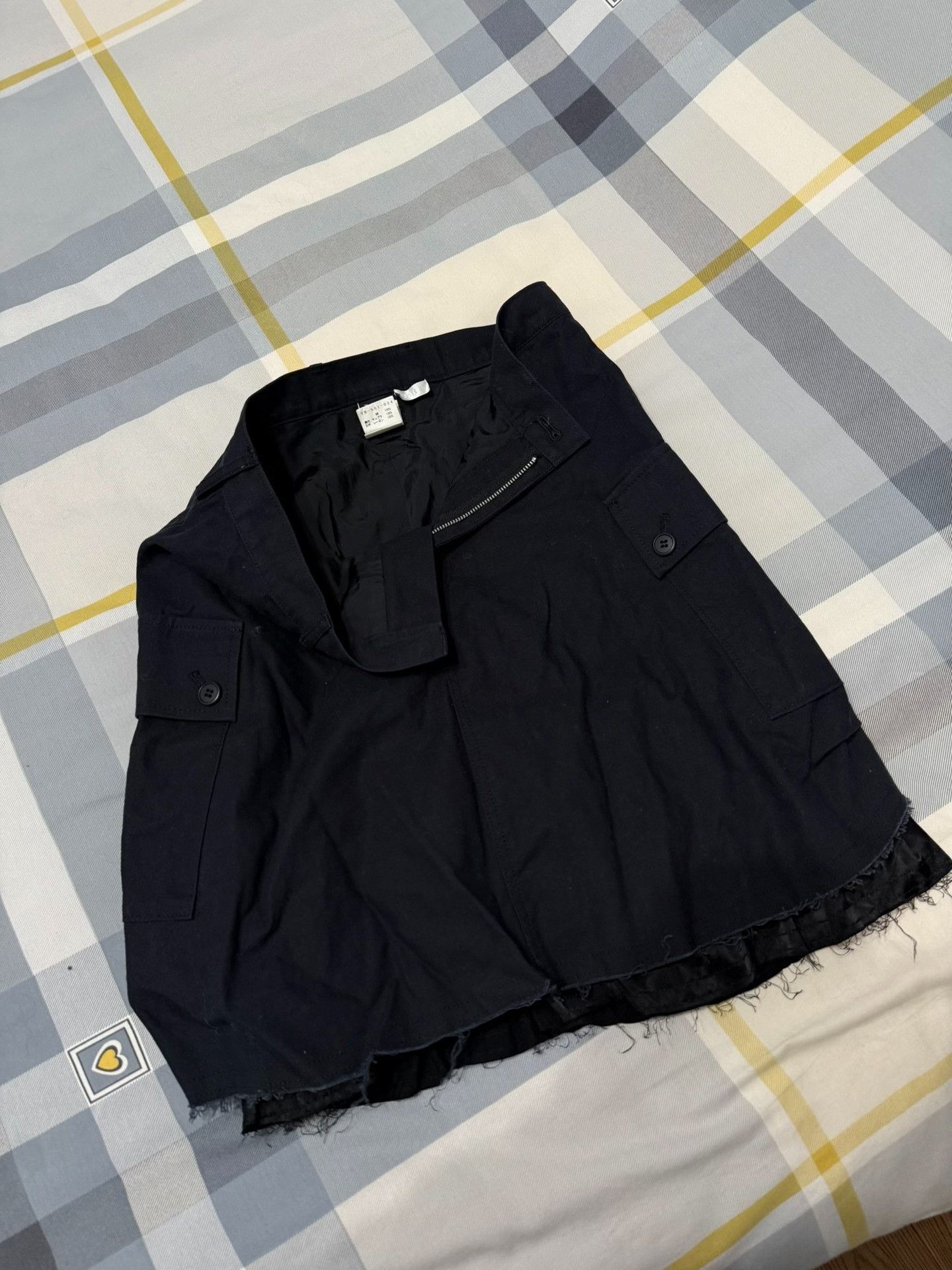 Yohji Yamamoto Yohji Yamamoto Y's Mini Skirt Size 28" / US 6 / IT 42 - 5 Thumbnail