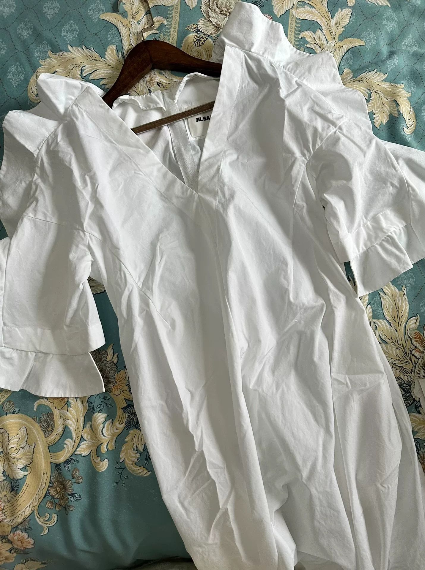Jil Sander Jilsander Ruffled Women's Dress Size M / US 6-8 / IT 42-44 - 2 Thumbnail