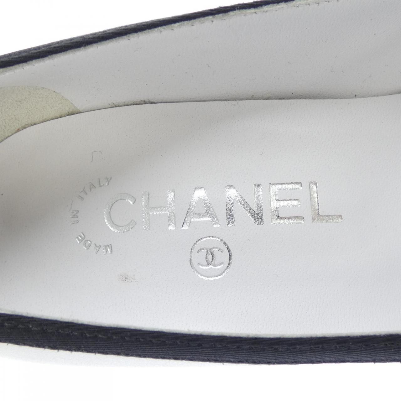 Chanel Chanel Chanel Lambskin Pumps Leather Shoes G34061Y53071 DUTY FREE for USA Size ONE SIZE - 6 Thumbnail
