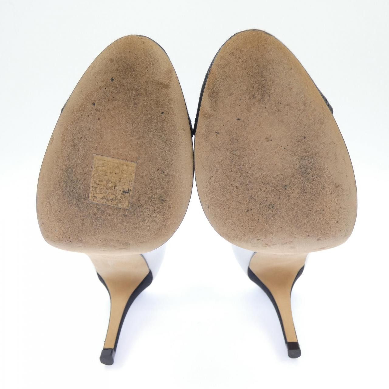 Chanel Chanel Chanel Lambskin Pumps Leather Shoes G34061Y53071 DUTY FREE for USA Size ONE SIZE - 4 Thumbnail