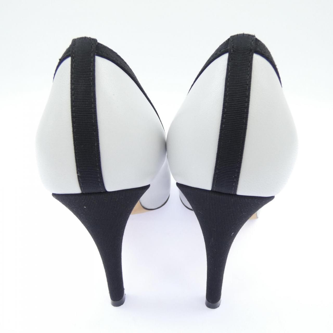 Chanel Chanel Chanel Lambskin Pumps Leather Shoes G34061Y53071 DUTY FREE for USA Size ONE SIZE - 5 Thumbnail