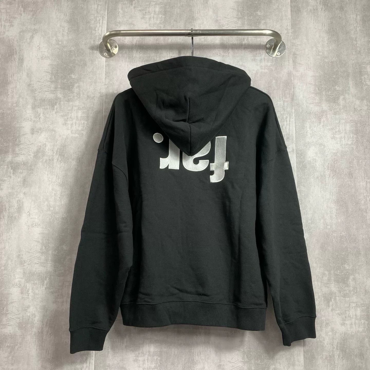 Vintage Far Archive Black Inverted Logo Zip Hoodie Size US M / EU 48-50 / 2 - 3 Thumbnail