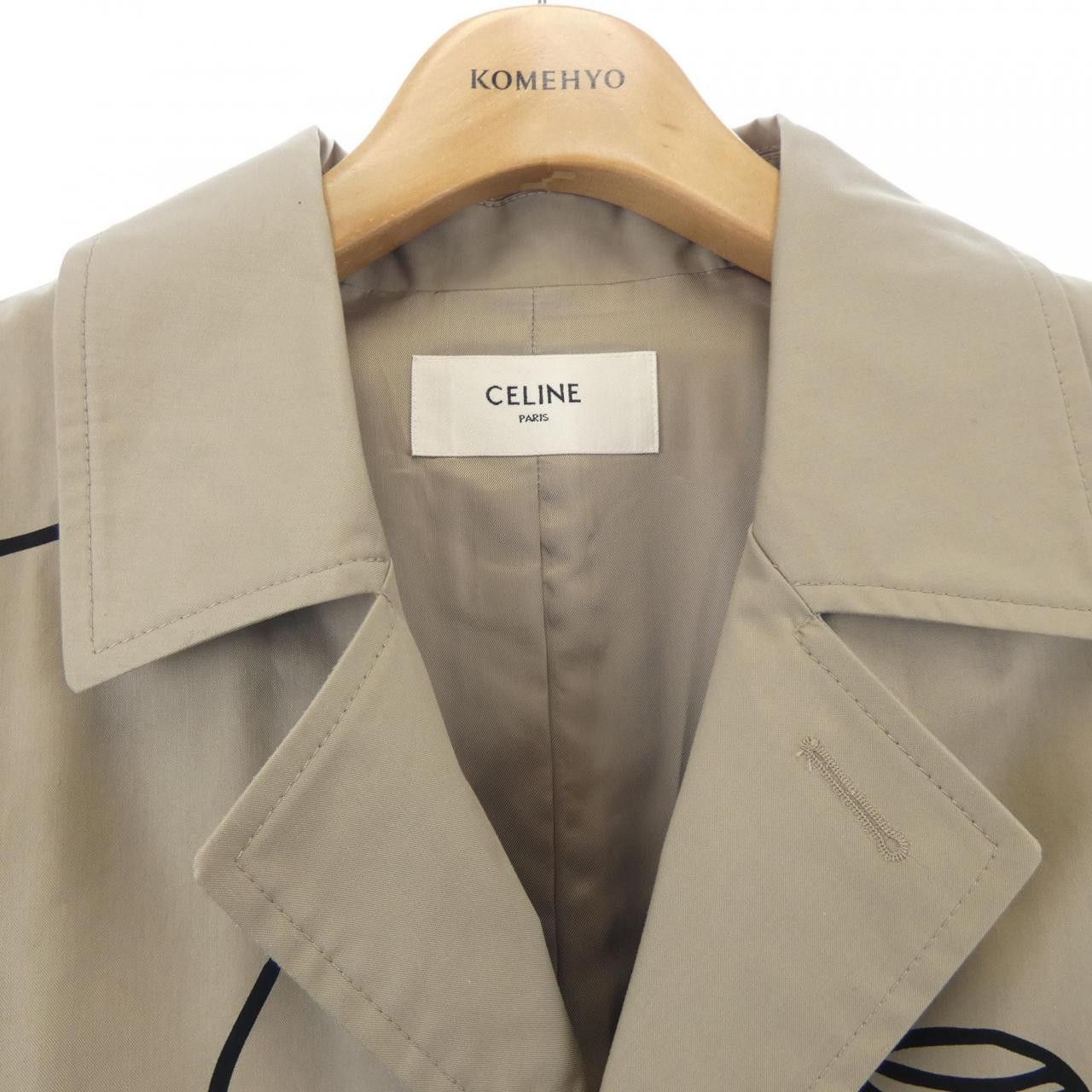 Celine Celine CELINE Wool Coat Others Outerwear 2M822460Q DUTY FREE for USA Size ONE SIZE - 5 Thumbnail