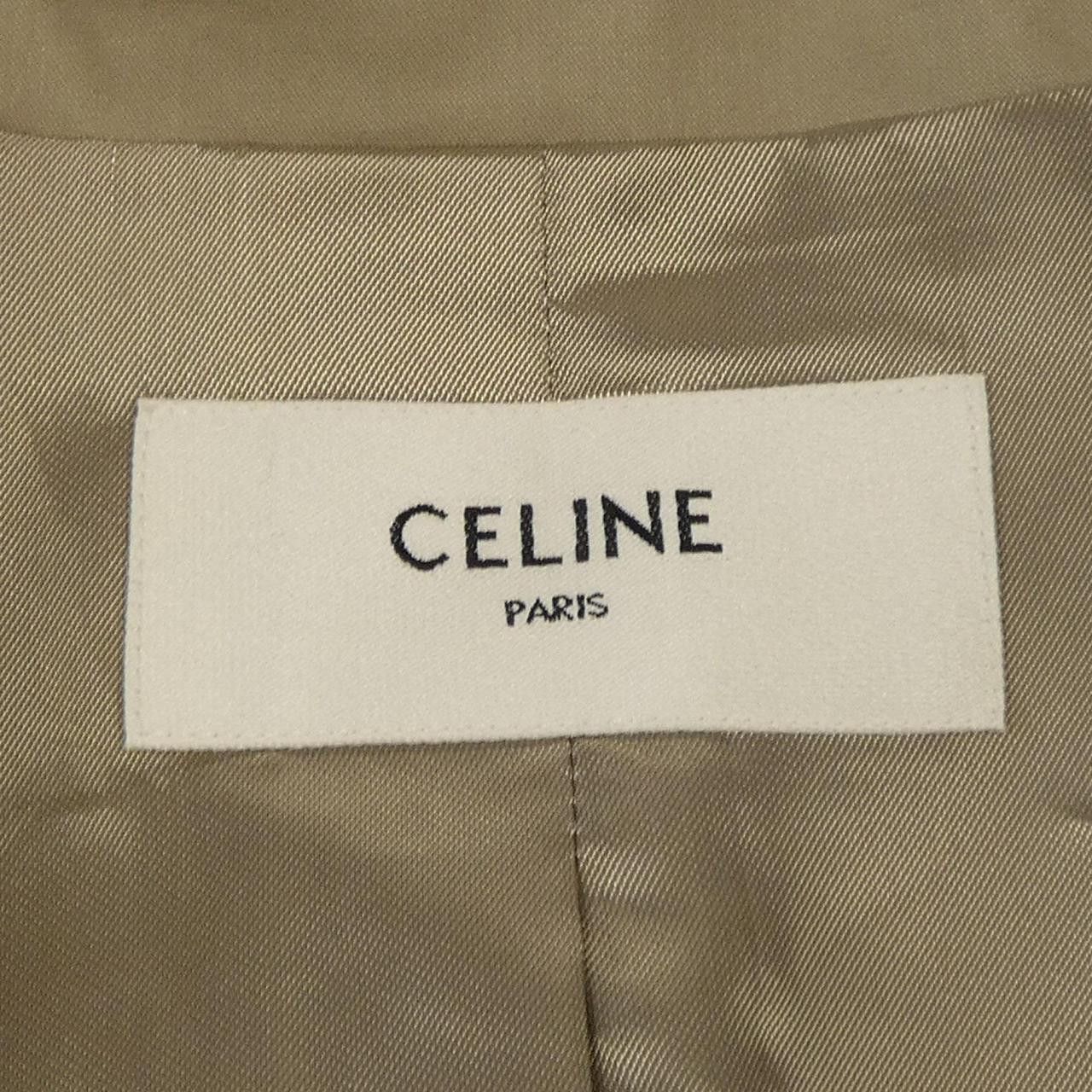 Celine Celine CELINE Wool Coat Others Outerwear 2M822460Q DUTY FREE for USA Size ONE SIZE - 4 Thumbnail