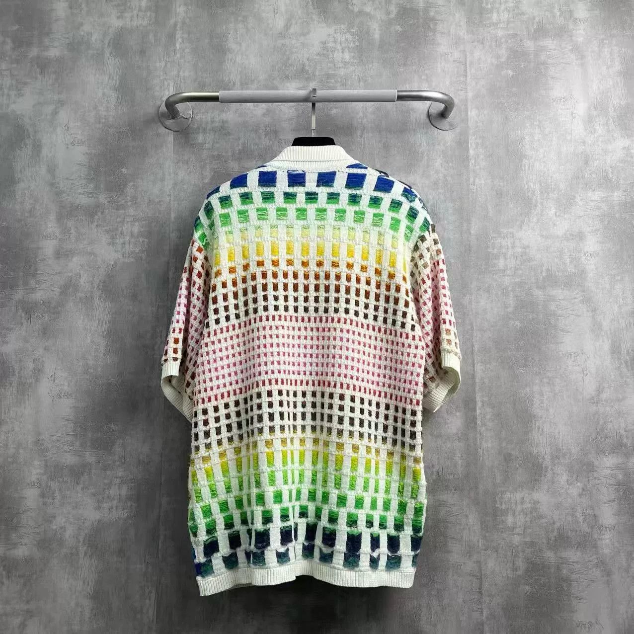 Supreme Supreme Rainbow Plaid Logo Knit Zip Polo Size US S / EU 44-46 / 1 - 3 Thumbnail