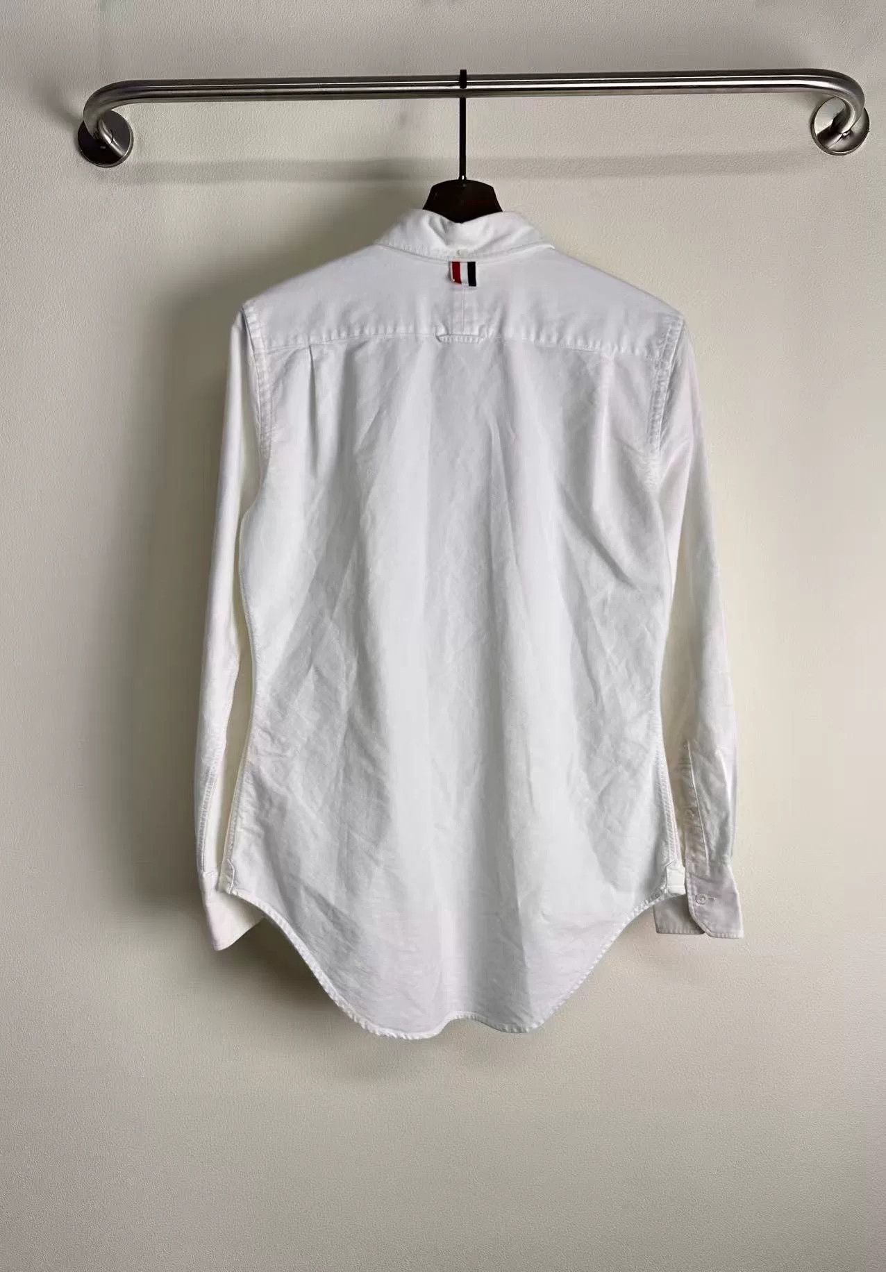 Thom Browne Thom Browne Classic Stripe White Shirt Size US XS / EU 42 / 0 - 3 Thumbnail
