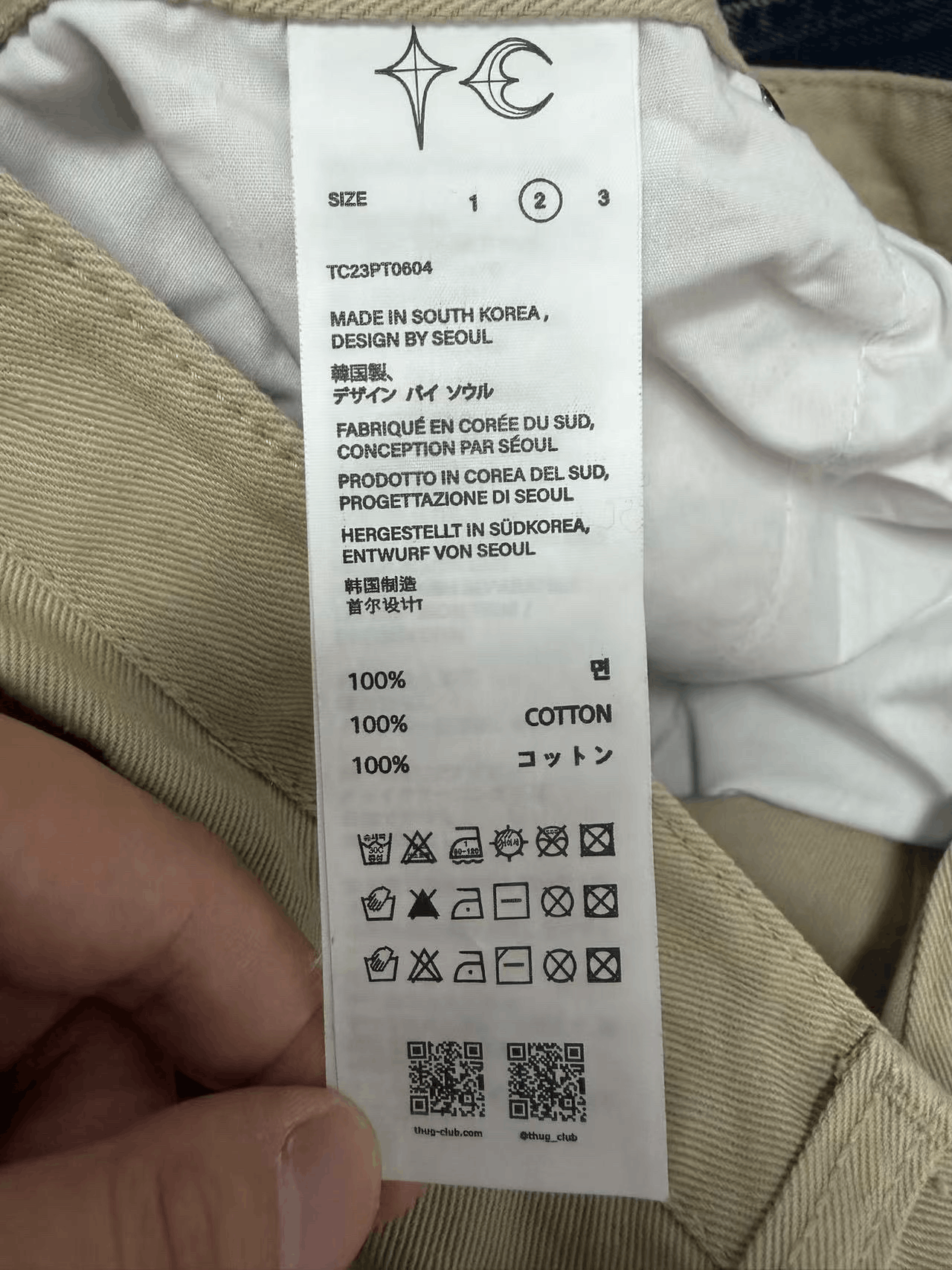 Thug Club Thug Club Rivet Cargo Pants Size US 26 / EU 42 - 4 Thumbnail