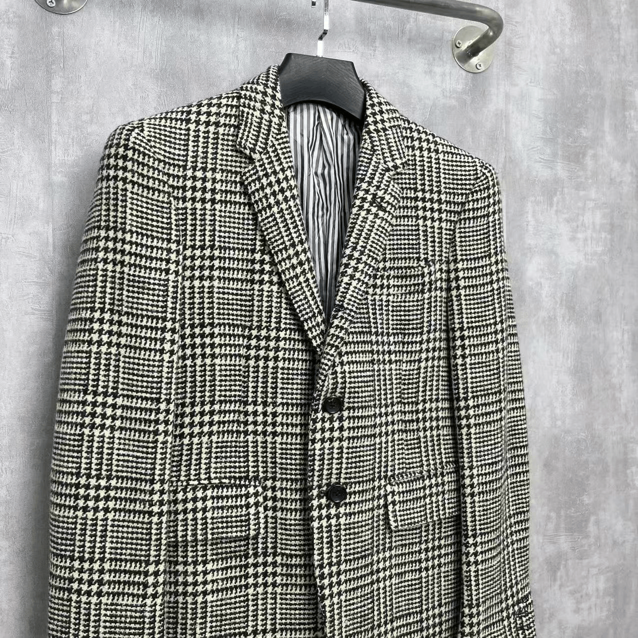 Thom Browne Thom Browne Houndstooth Casual Coat Size US M / EU 48-50 / 2 - 2 Thumbnail