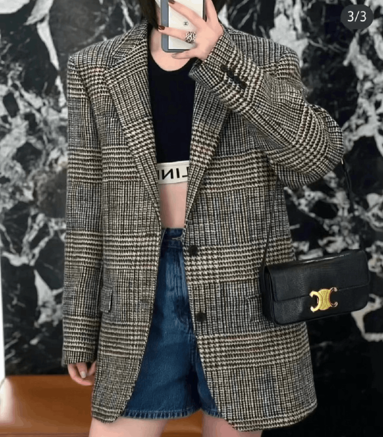 Thom Browne Thom Browne Houndstooth Casual Coat Size US M / EU 48-50 / 2 - 6 Thumbnail