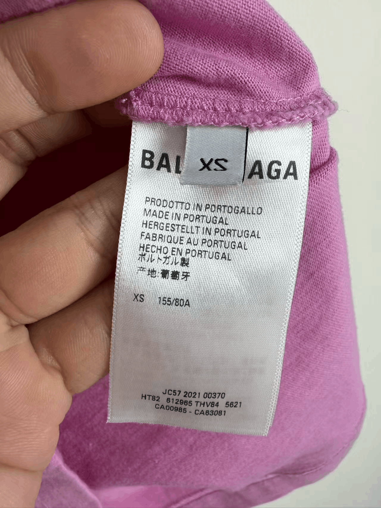 Balenciaga Balenciaga Pink Charity Short-Sleeve Size XS / US 0-2 / IT 36-38 - 4 Thumbnail