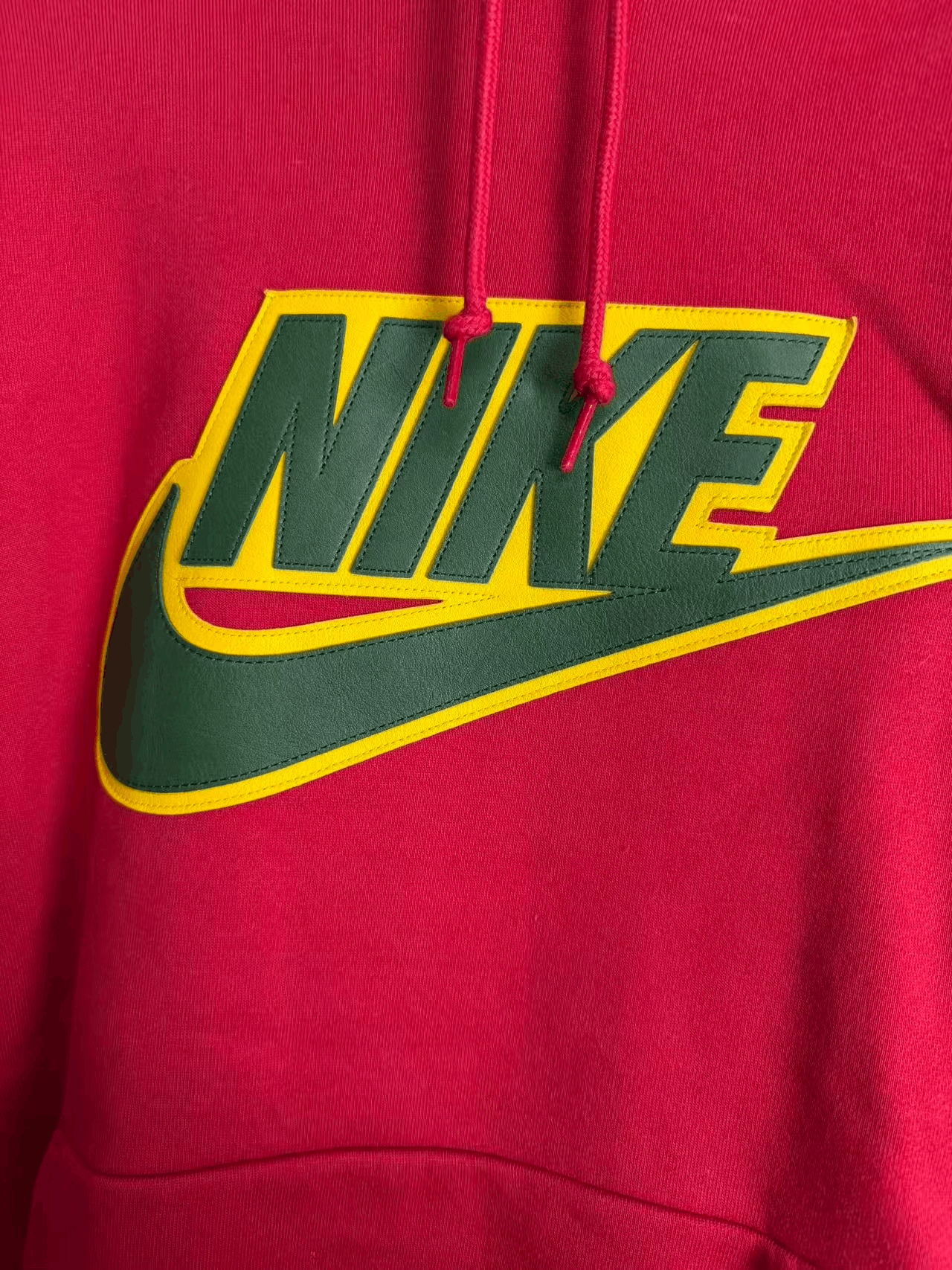 Supreme Supreme Nike Collaboration Red Hoodie Size US L / EU 52-54 / 3 - 2 Thumbnail