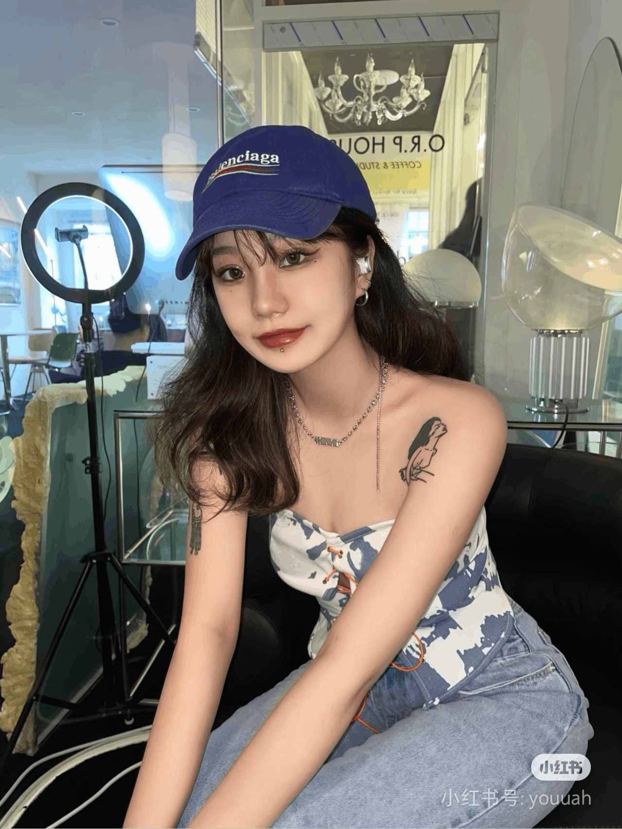 Balenciaga Balenciaga Embroidered Cola Wave Cap Size ONE SIZE - 5 Thumbnail