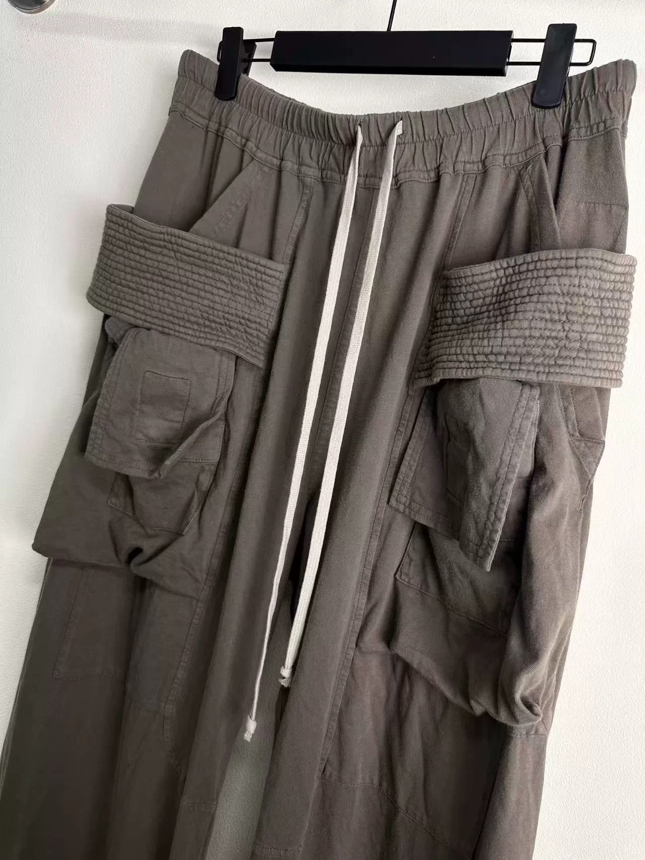 Rick Owens Drkshdw Rick Owens Drkshdw Gray Multi-Pocket Pants Size US 30 / EU 46 - 2 Thumbnail