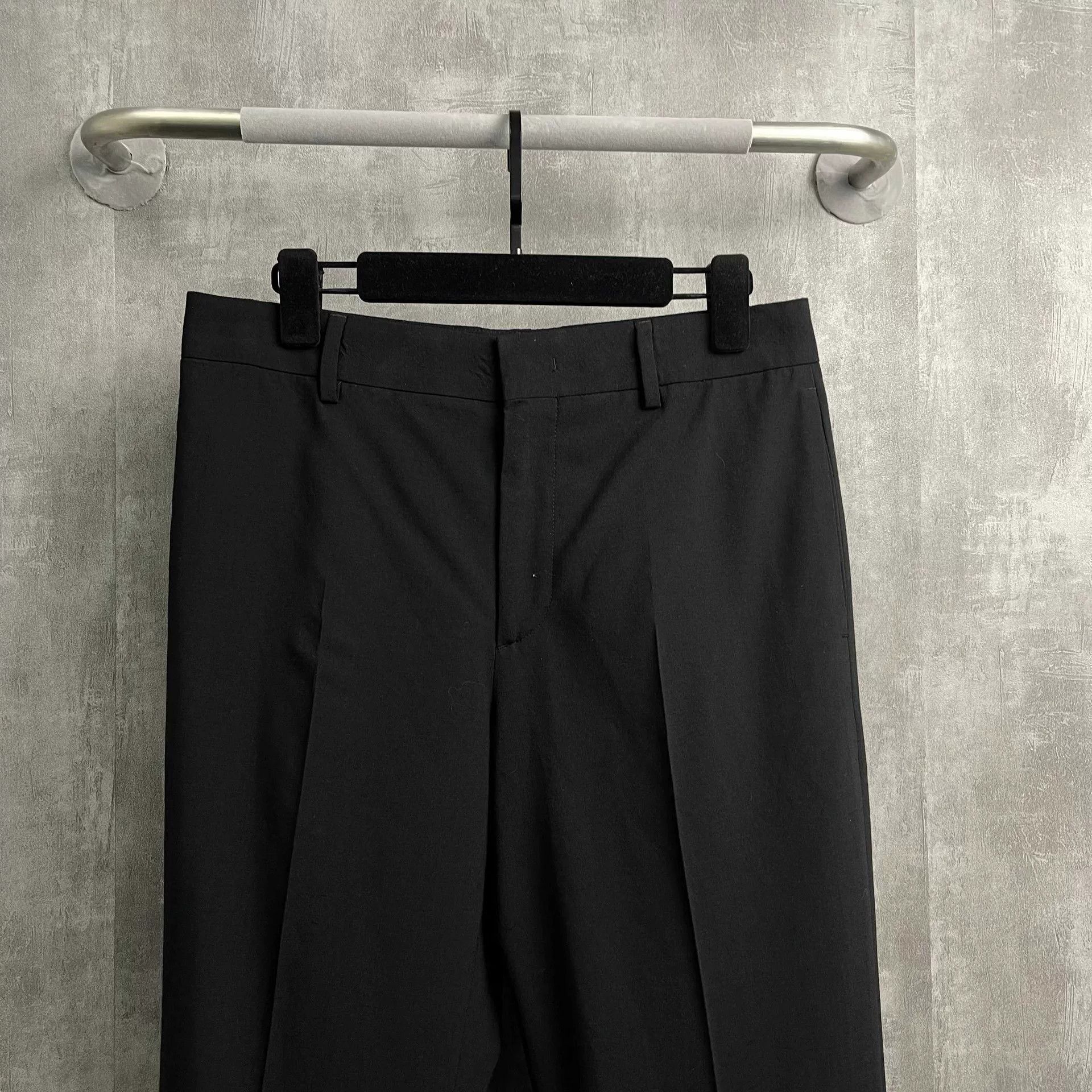 Valentino Valentino Black Wool Casual Pants Size US 30 / EU 46 - 2 Thumbnail