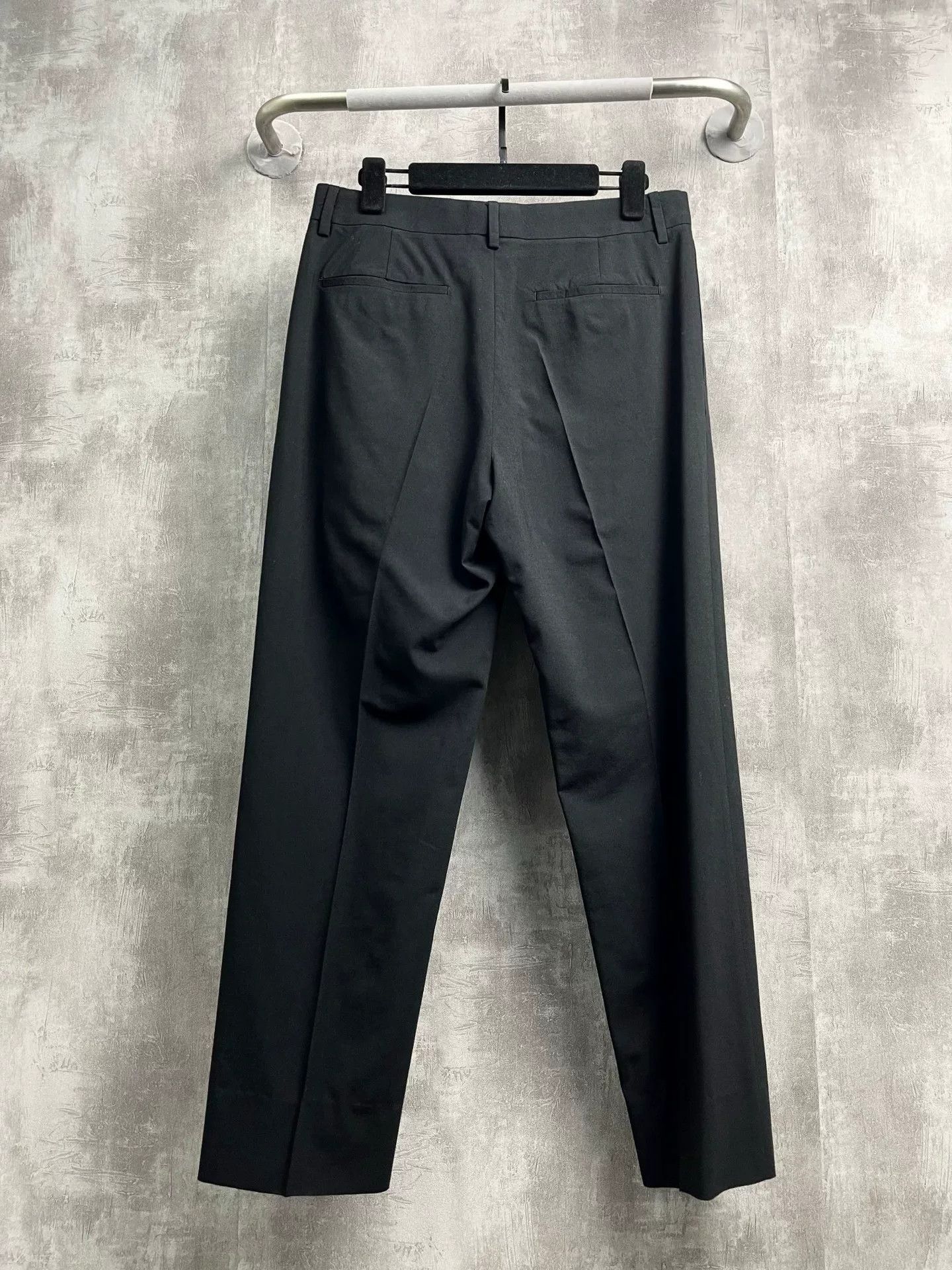 Valentino Valentino Black Wool Casual Pants Size US 30 / EU 46 - 3 Thumbnail
