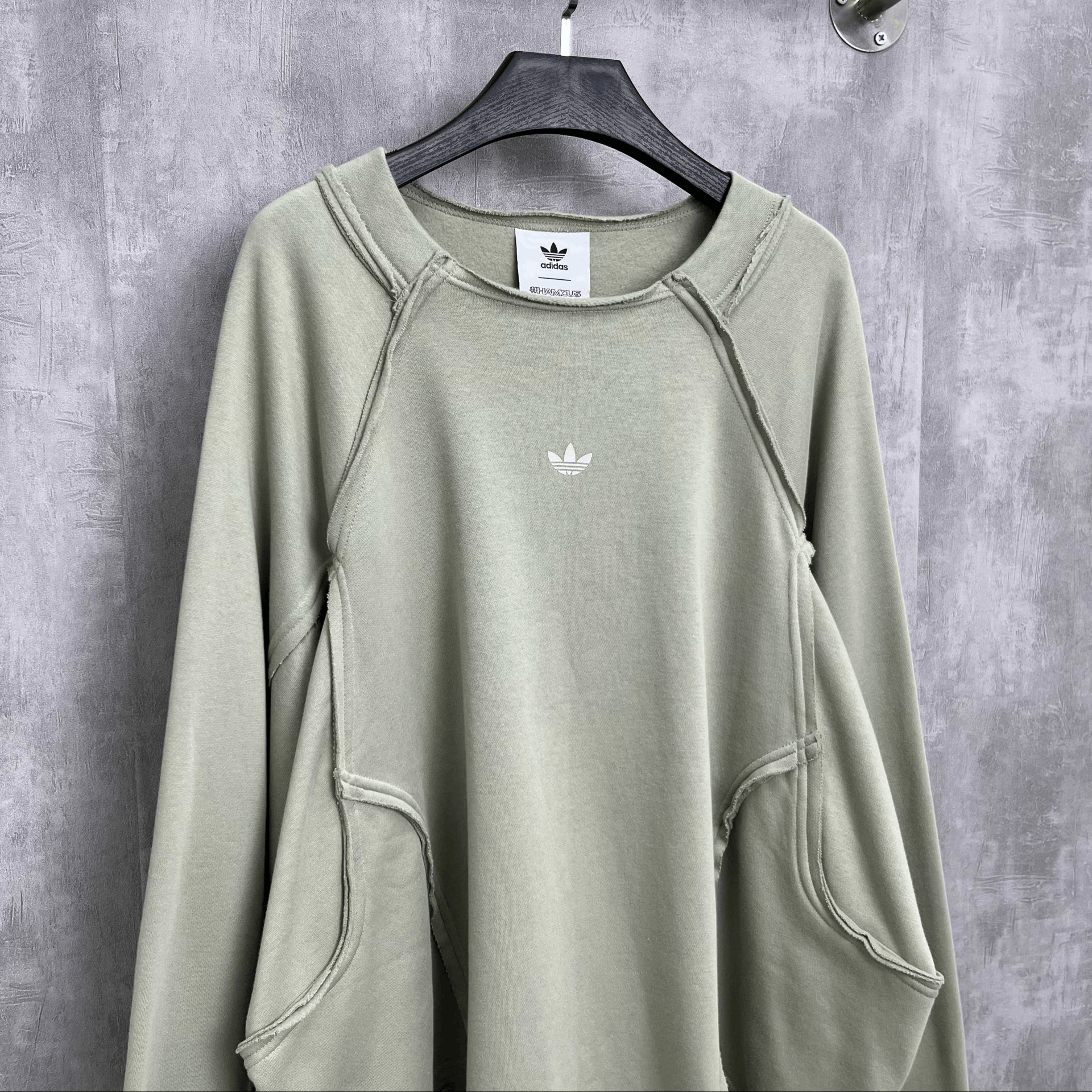Adidas Adidas x Hamcus Green Logo Hoodie Size US M / EU 48-50 / 2 - 2 Thumbnail