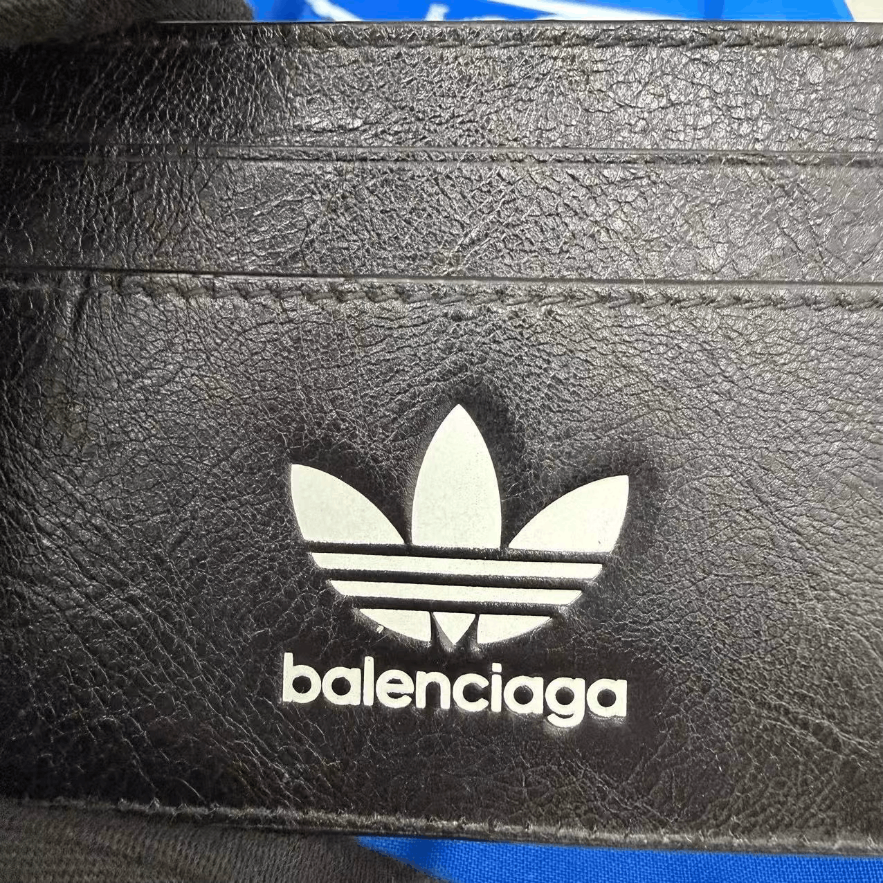 Balenciaga Balenciaga x Adidas Logo Card Holder Size ONE SIZE - 4 Thumbnail