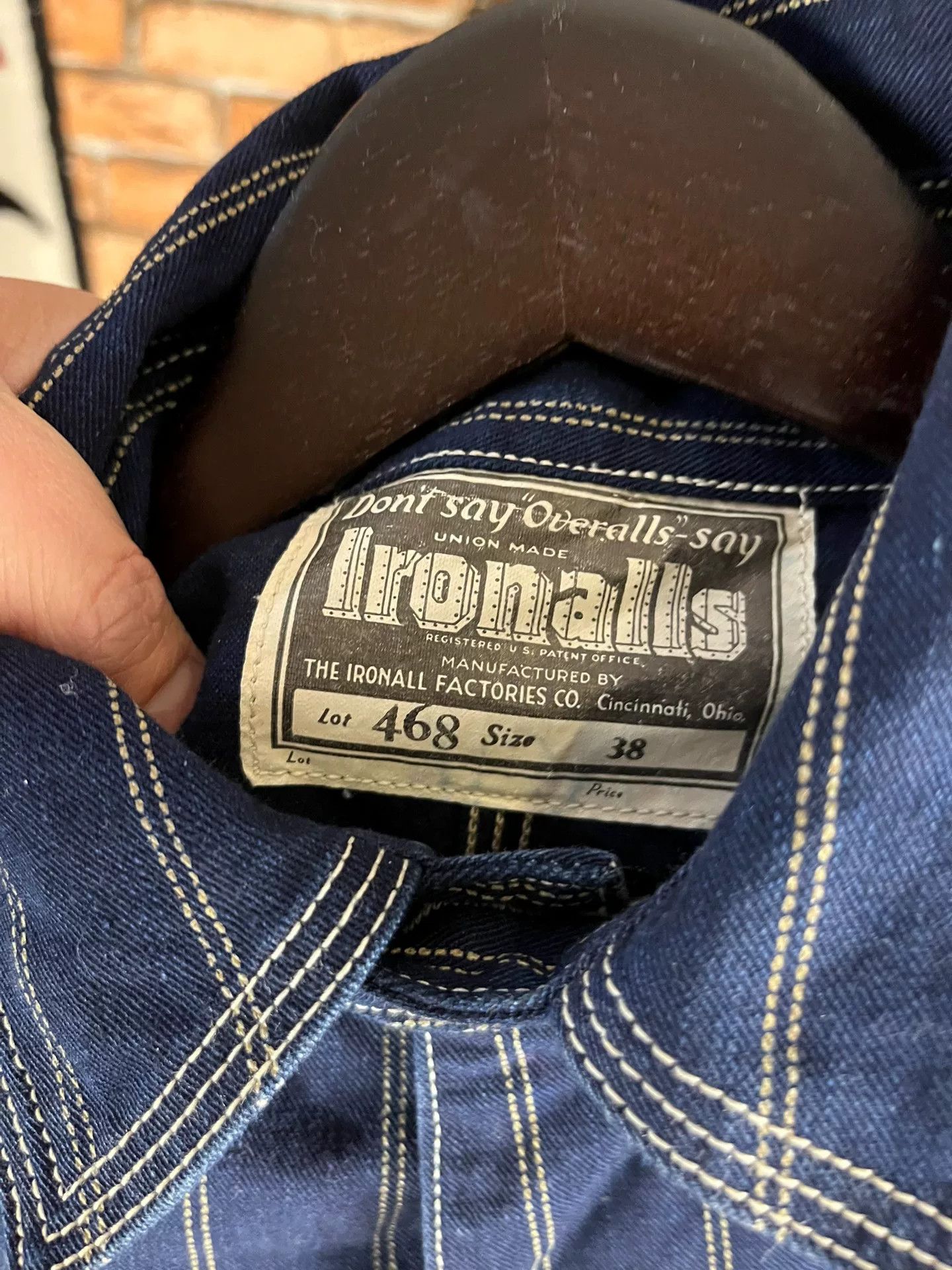 Freewheelers Freewheelers 468 Railroad Work Jacket Size US M / EU 48-50 / 2 - 3 Thumbnail