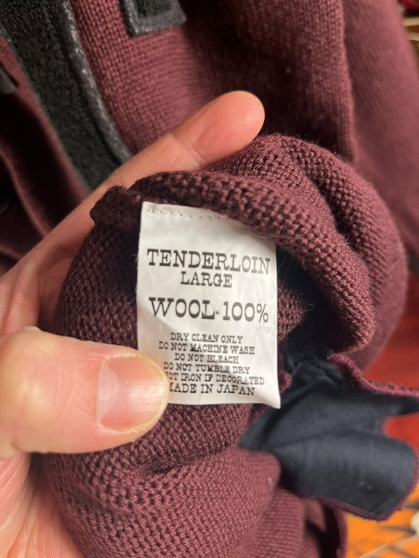 Tenderloin Tenderloin Wool Cardigan Size US L / EU 52-54 / 3 - 4 Thumbnail