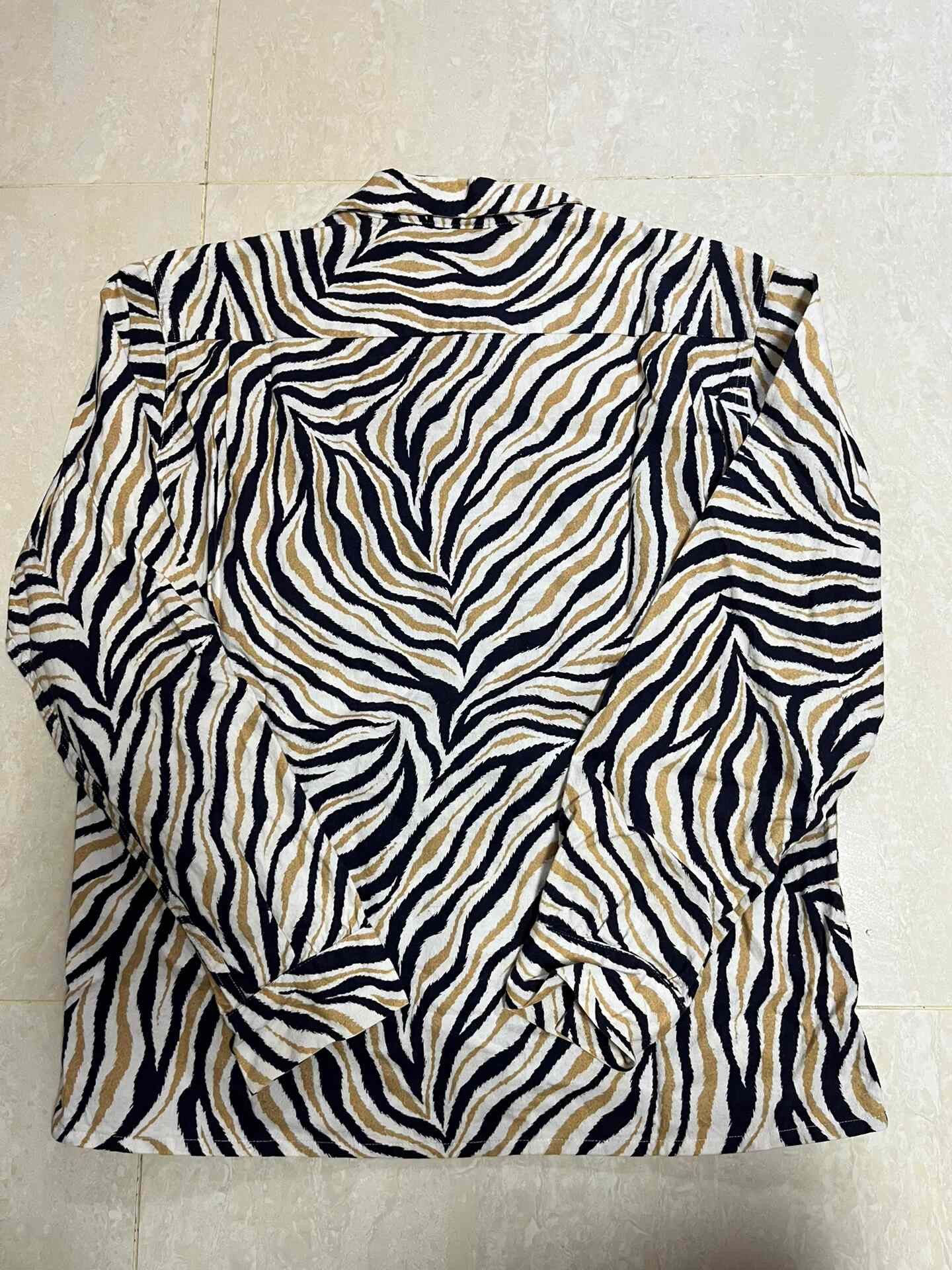 Tenderloin Tenderloin Zebra Print Shirt Size US S / EU 44-46 / 1 - 2 Thumbnail
