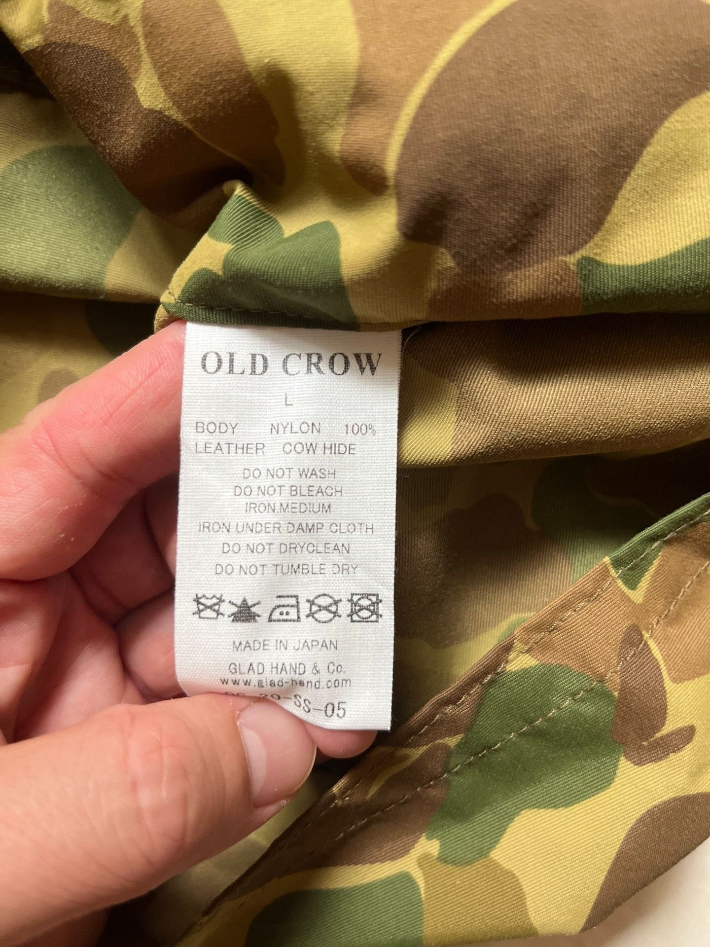 Other Old Crow Camouflage Vest Size US L / EU 52-54 / 3 - 6 Thumbnail