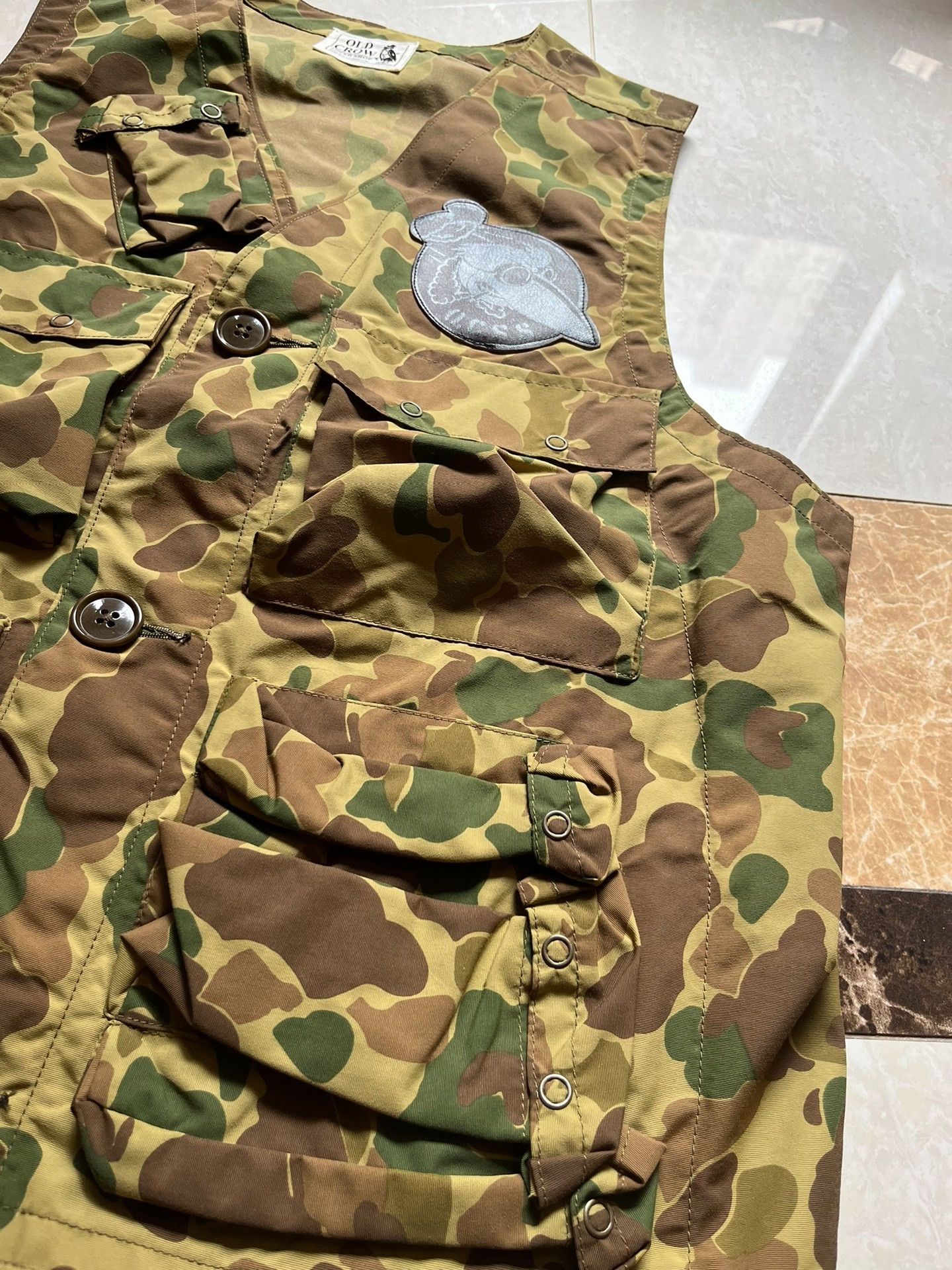 Other Old Crow Camouflage Vest Size US L / EU 52-54 / 3 - 3 Thumbnail