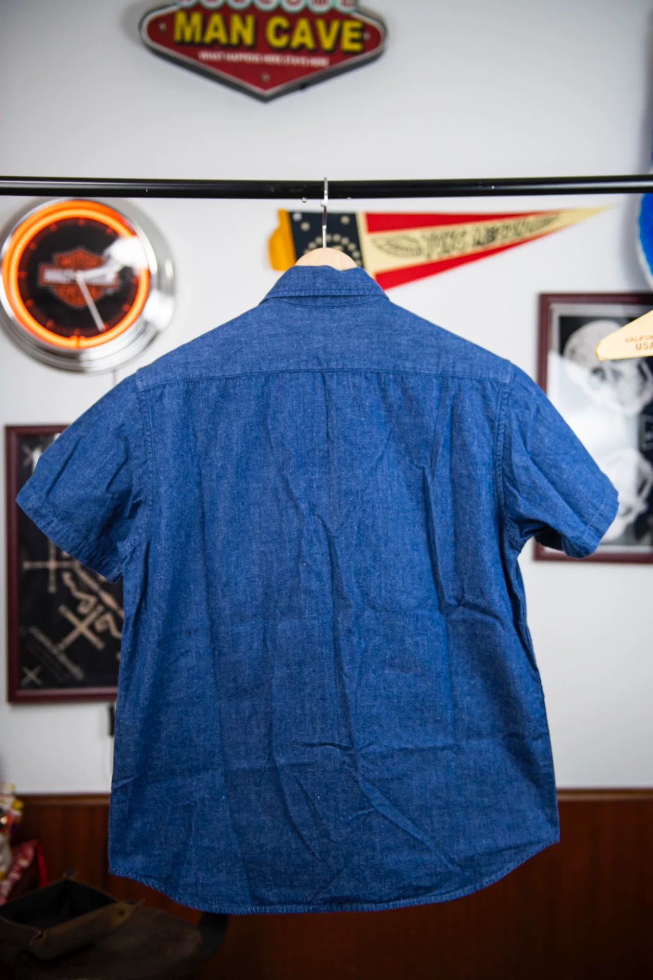 Casey Casey Calee Denim Shirt with Western Embroidery Size US L / EU 52-54 / 3 - 2 Thumbnail