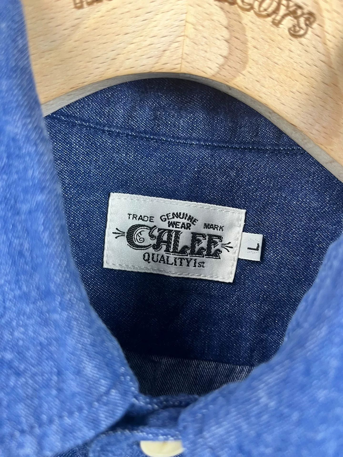 Casey Casey Calee Denim Shirt with Western Embroidery Size US L / EU 52-54 / 3 - 3 Thumbnail
