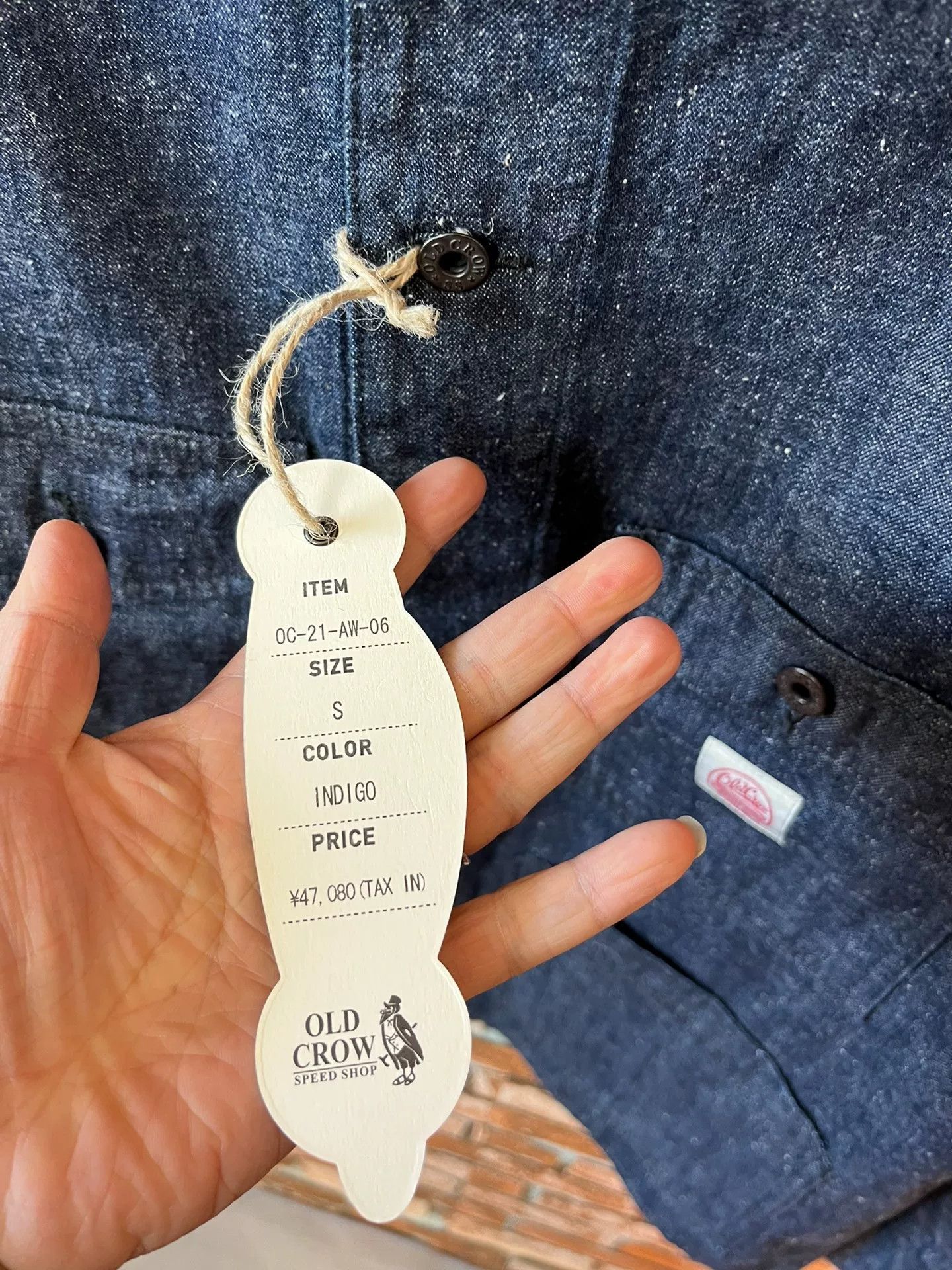 Other OLD CROW Gladhand Denim Jacket Size US S / EU 44-46 / 1 - 4 Thumbnail