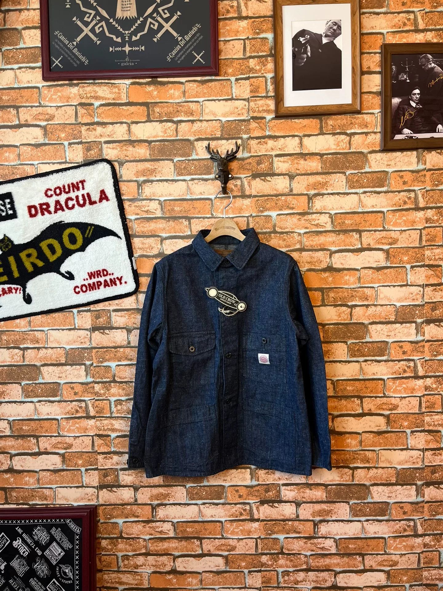 Other OLD CROW Gladhand Denim Jacket Size US S / EU 44-46 / 1 - 2 Thumbnail