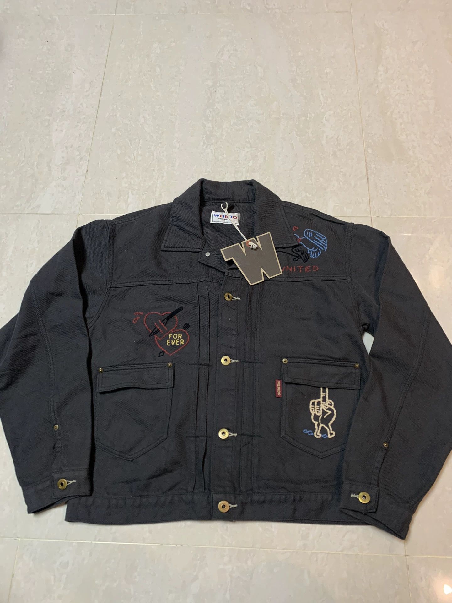 Other Weirdo Embroidered Jacket Size US M / EU 48-50 / 2 - 2 Thumbnail