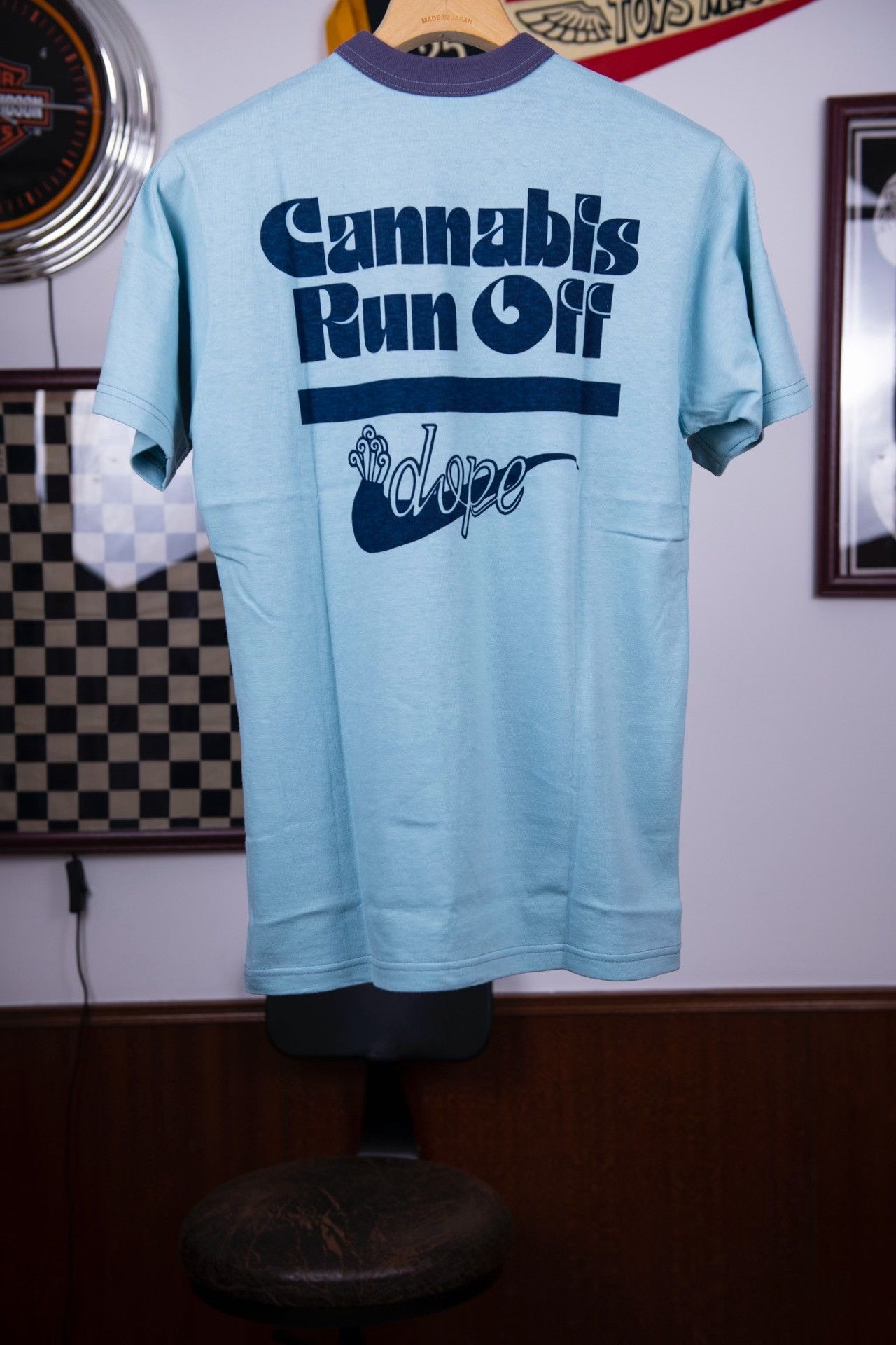 Freewheelers Freewheelers Cannabis Run Off T-Shirt Size US M / EU 48-50 / 2 - 3 Thumbnail