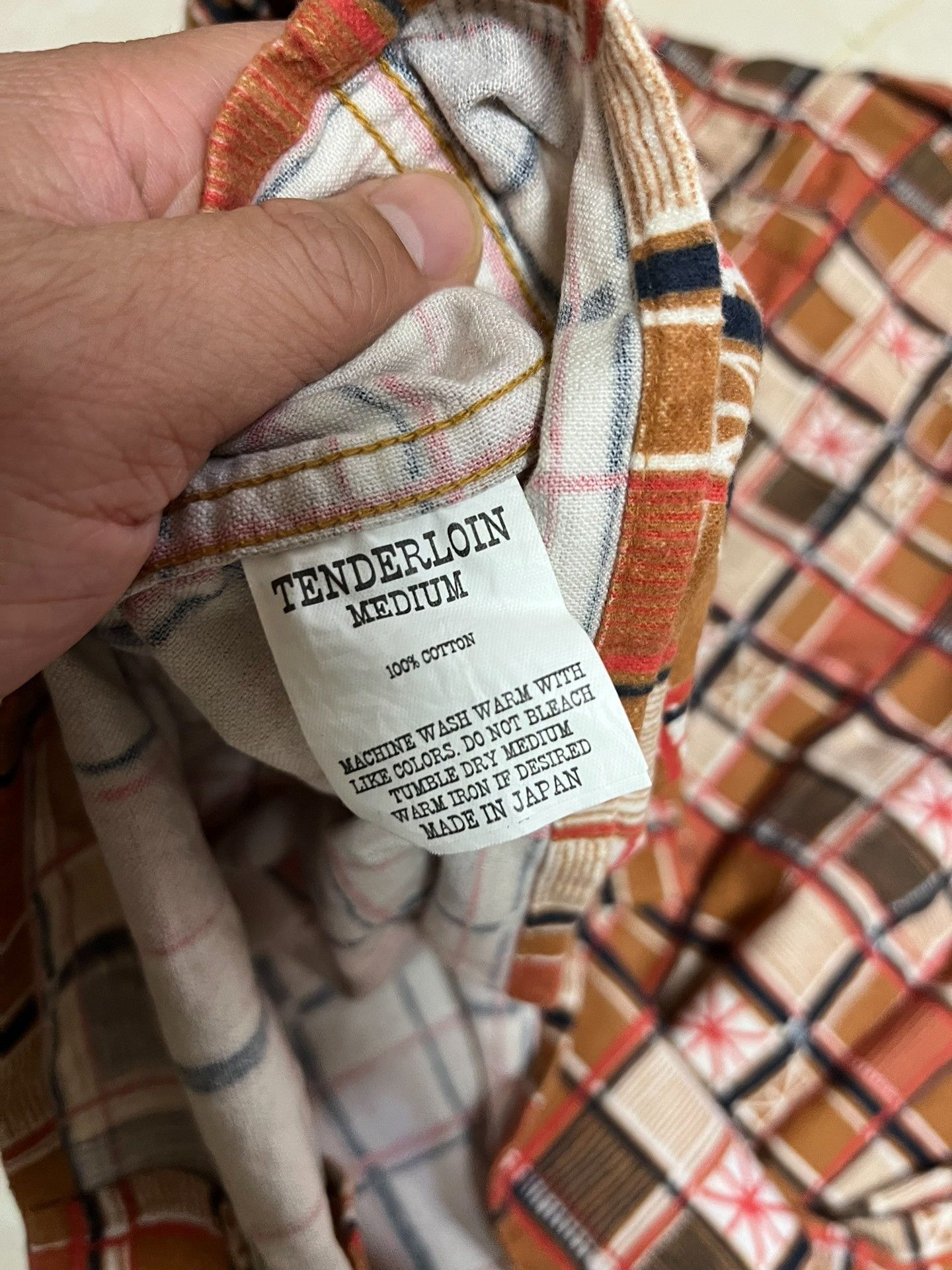 Tenderloin Tenderloin Checkered Shirt Size US M / EU 48-50 / 2 - 4 Thumbnail
