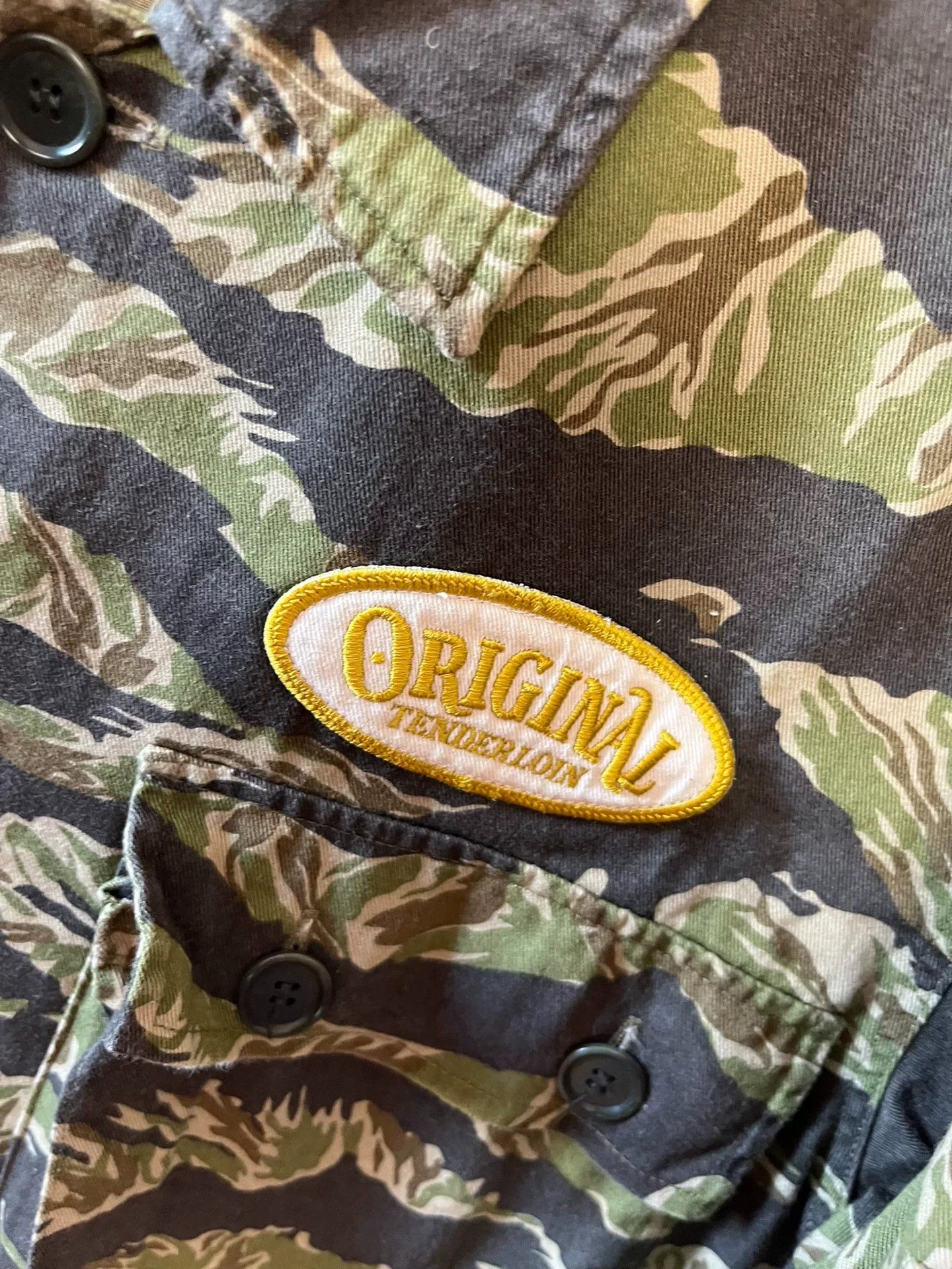 Tenderloin TENDERLOIN Tiger Stripe Camo Shirt Size US S / EU 44-46 / 1 - 5 Thumbnail