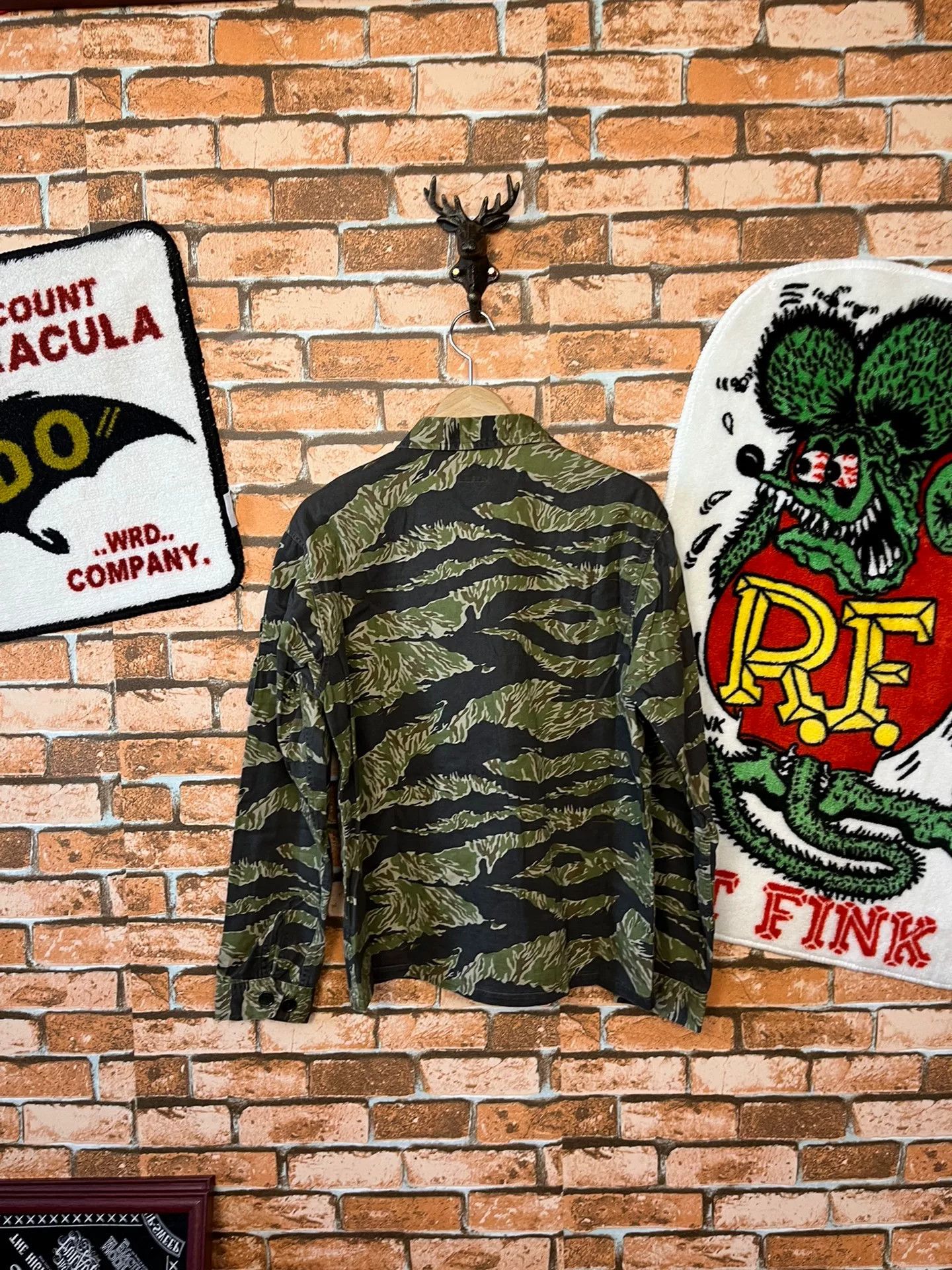 Tenderloin TENDERLOIN Tiger Stripe Camo Shirt Size US S / EU 44-46 / 1 - 2 Thumbnail