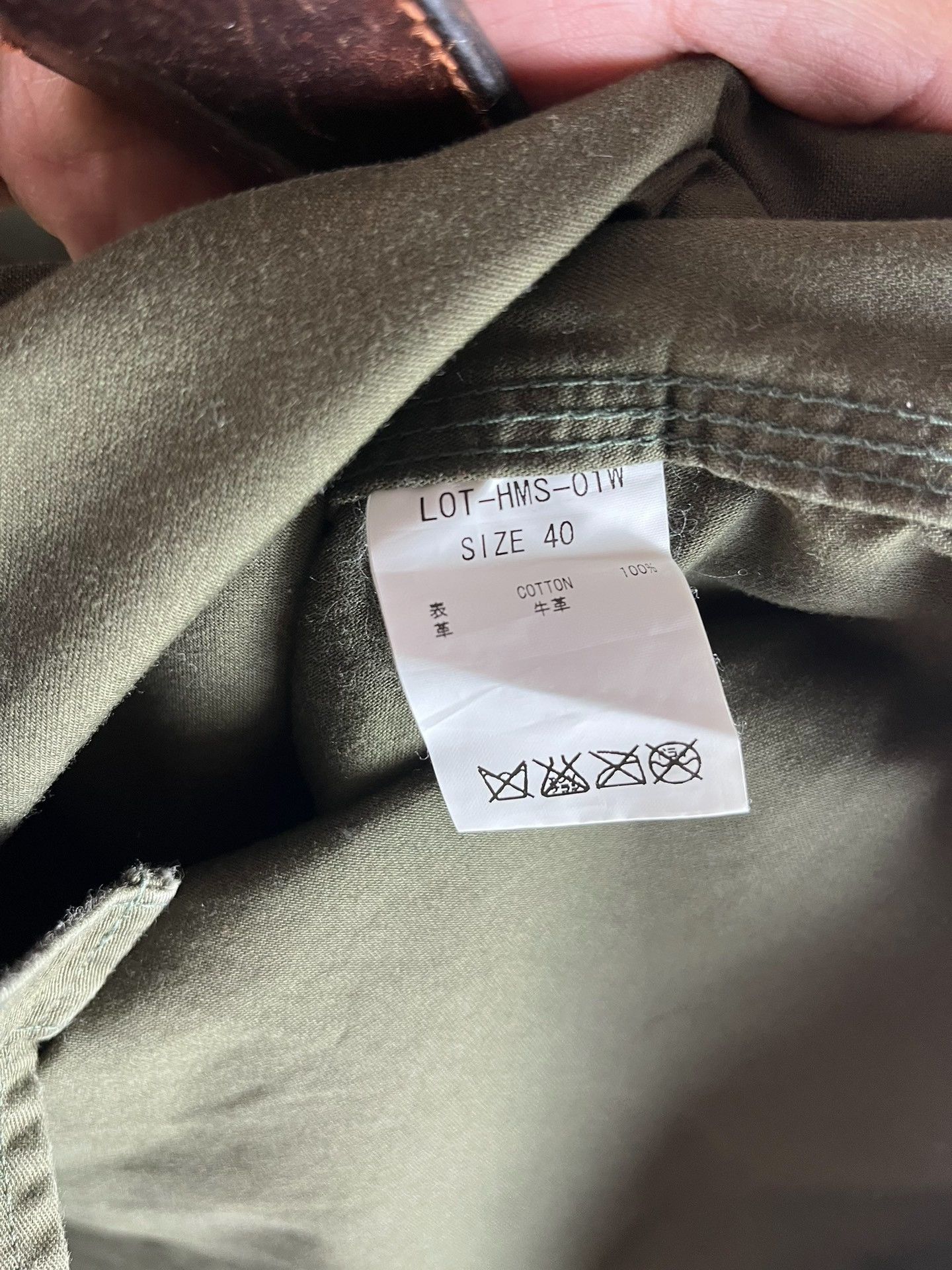 The Flat Head THE FLAT HEAD Military Shirt Size US XXS / EU 40 - 5 Thumbnail