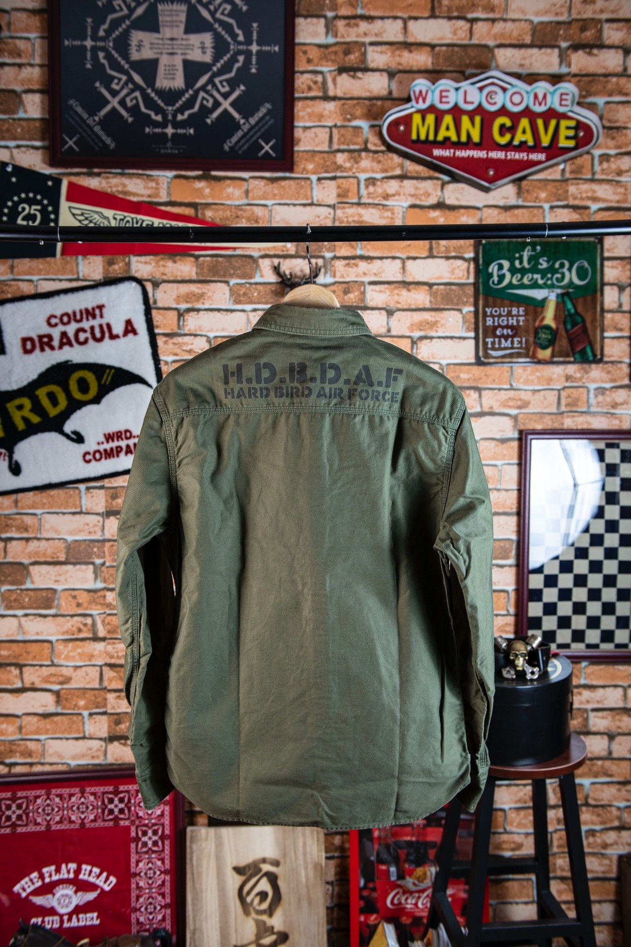 The Flat Head THE FLAT HEAD Military Shirt Size US XXS / EU 40 - 2 Thumbnail