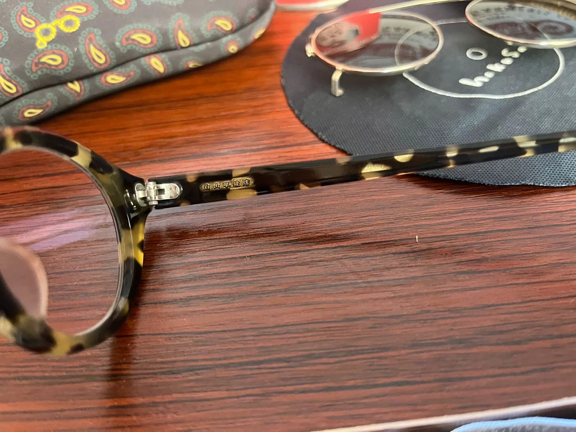 Other Vintage Boston Round Tortoiseshell Glasses Size ONE SIZE - 3 Thumbnail