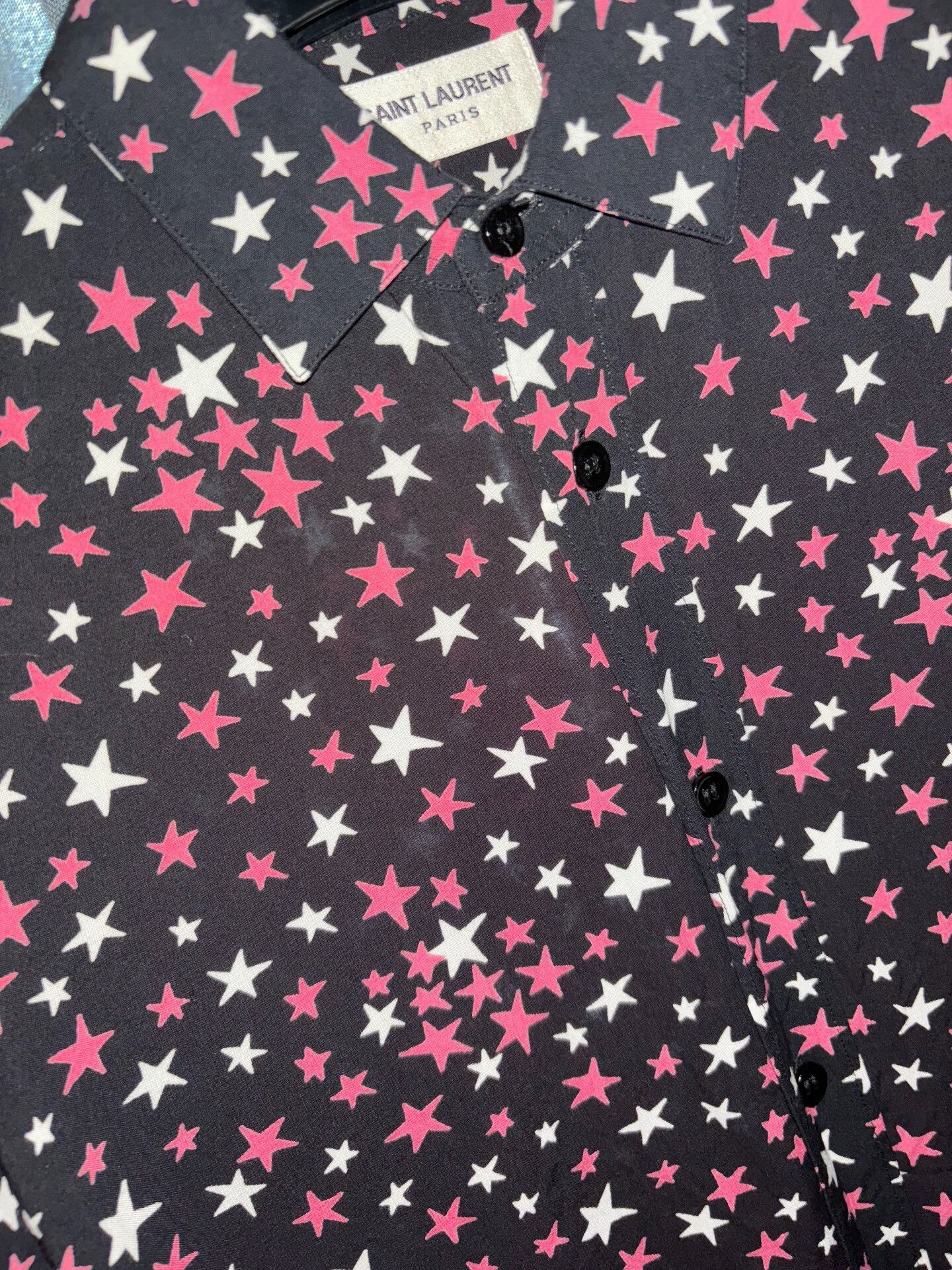 Saint Laurent Paris Saint Laurent SLP 2016 FW Star Shirt Size US M / EU 48-50 / 2 - 5 Thumbnail