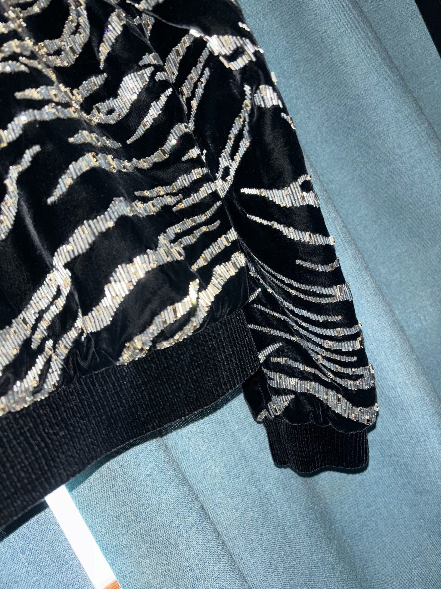 Saint Laurent Paris Saint Laurent 2018FW Tiger Silver Gown Size US S / EU 44-46 / 1 - 4 Thumbnail