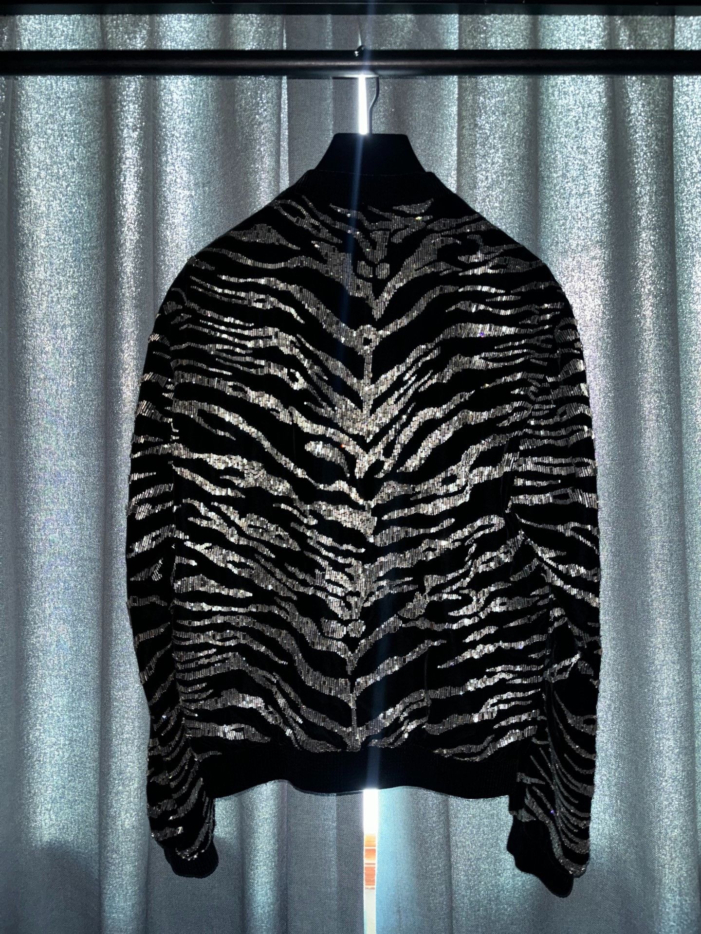 Saint Laurent Paris Saint Laurent 2018FW Tiger Silver Gown Size US S / EU 44-46 / 1 - 2 Thumbnail