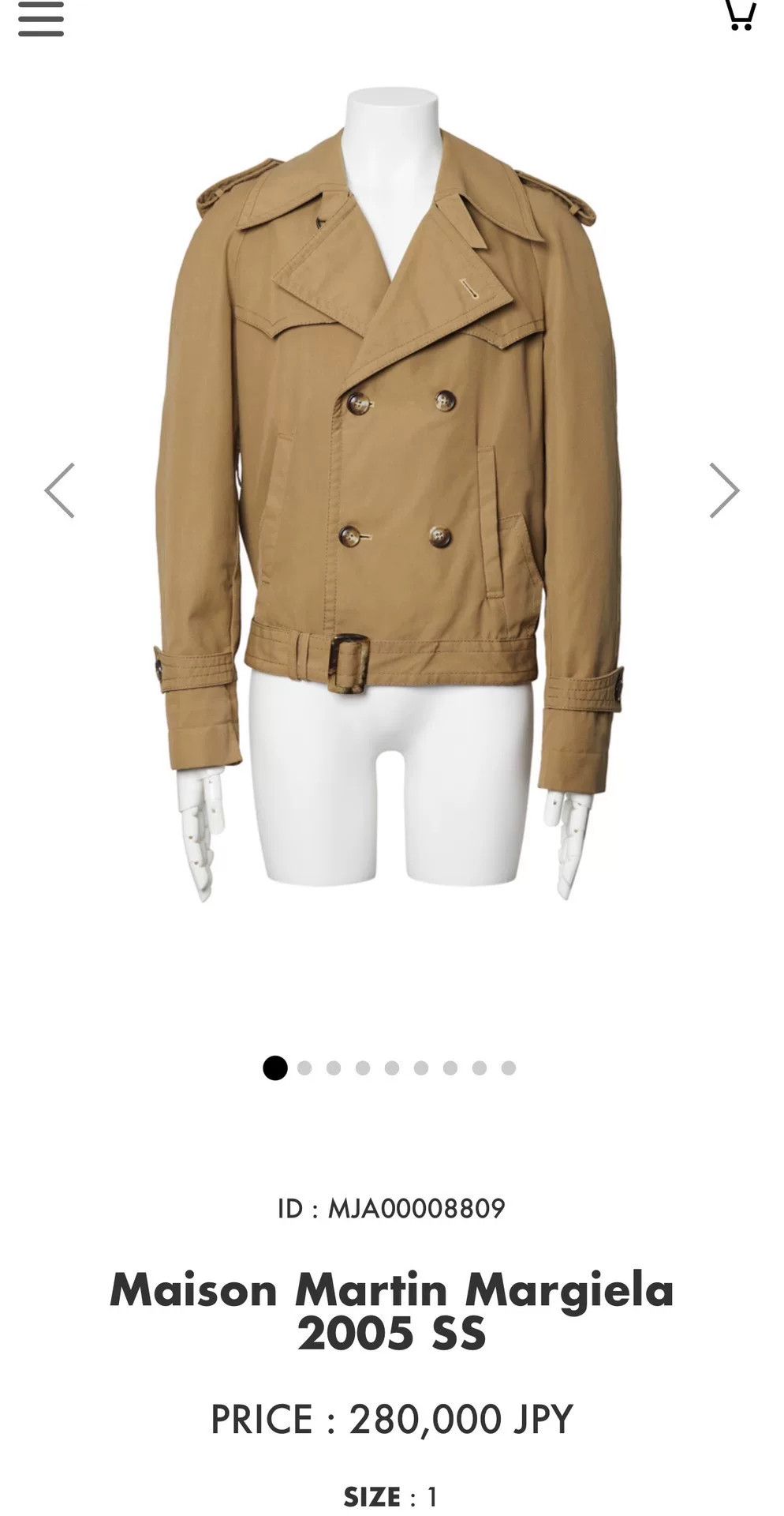 Maison Margiela Martin Margiela 2005 Replica Peacoat Size US M / EU 48-50 / 2 - 2 Thumbnail