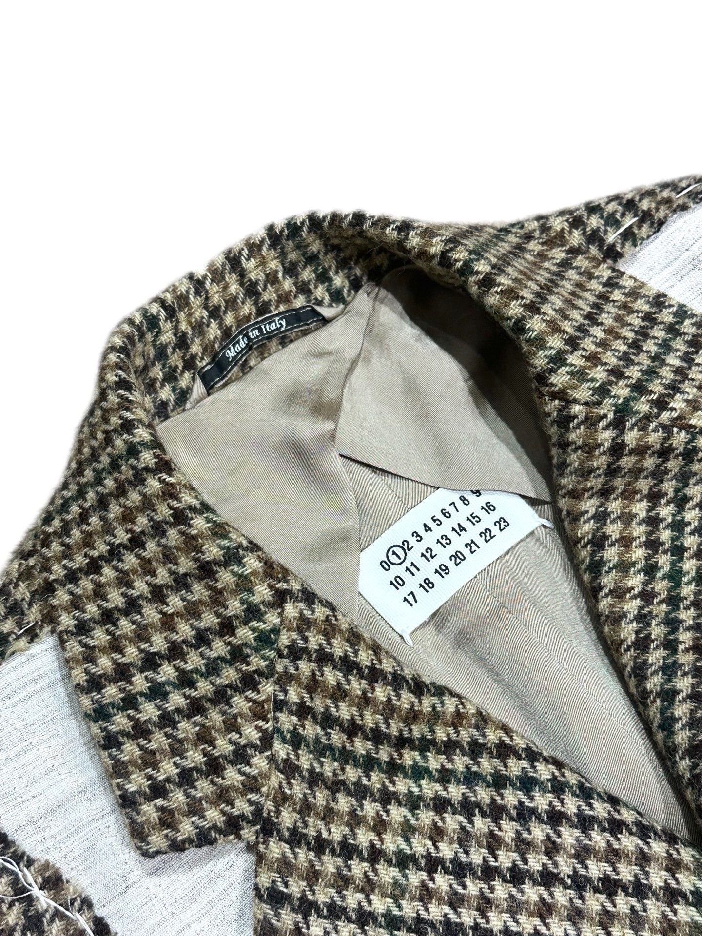 John Galliano Maison Margiela Patchwork Deconstructed Coat Size US XXS / EU 40 - 4 Thumbnail