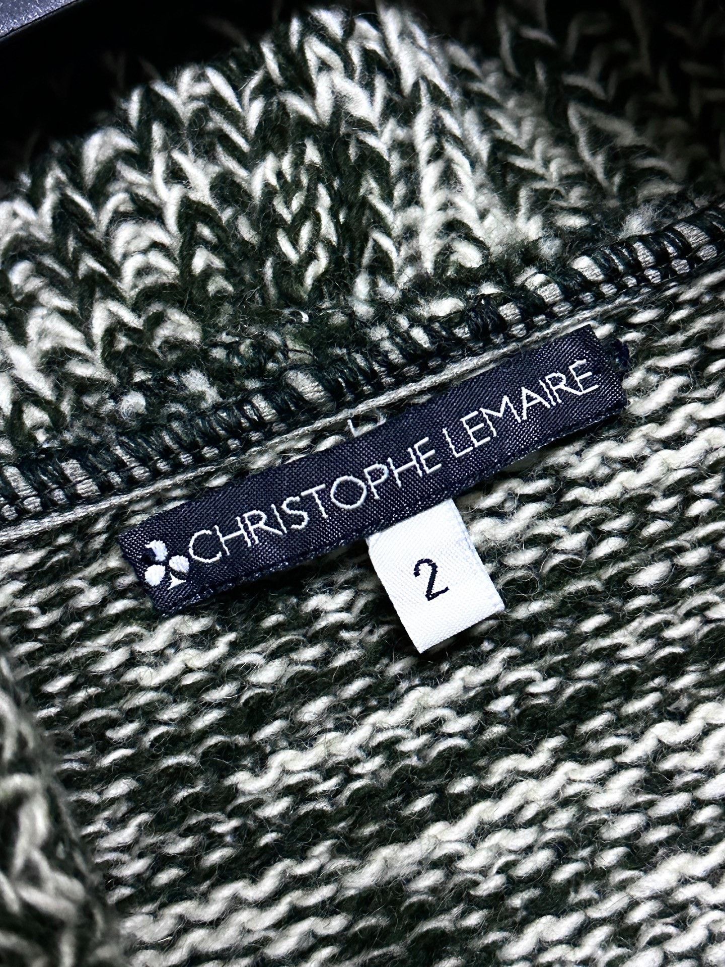 Christophe Lemaire Lemaire 2000AW Knit Belted Coat Size M / US 6-8 / IT 42-44 - 8 Thumbnail