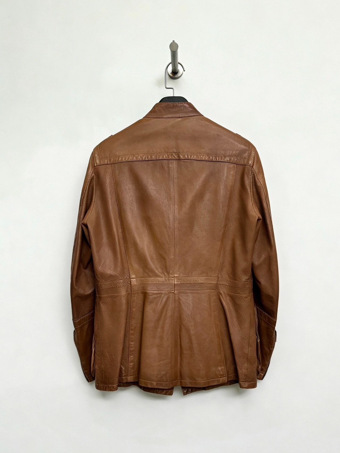 Dirk Bikkembergs Dirk Bikkembergs Lamb Leather Jacket Size US S / EU 44-46 / 1 - 3 Thumbnail