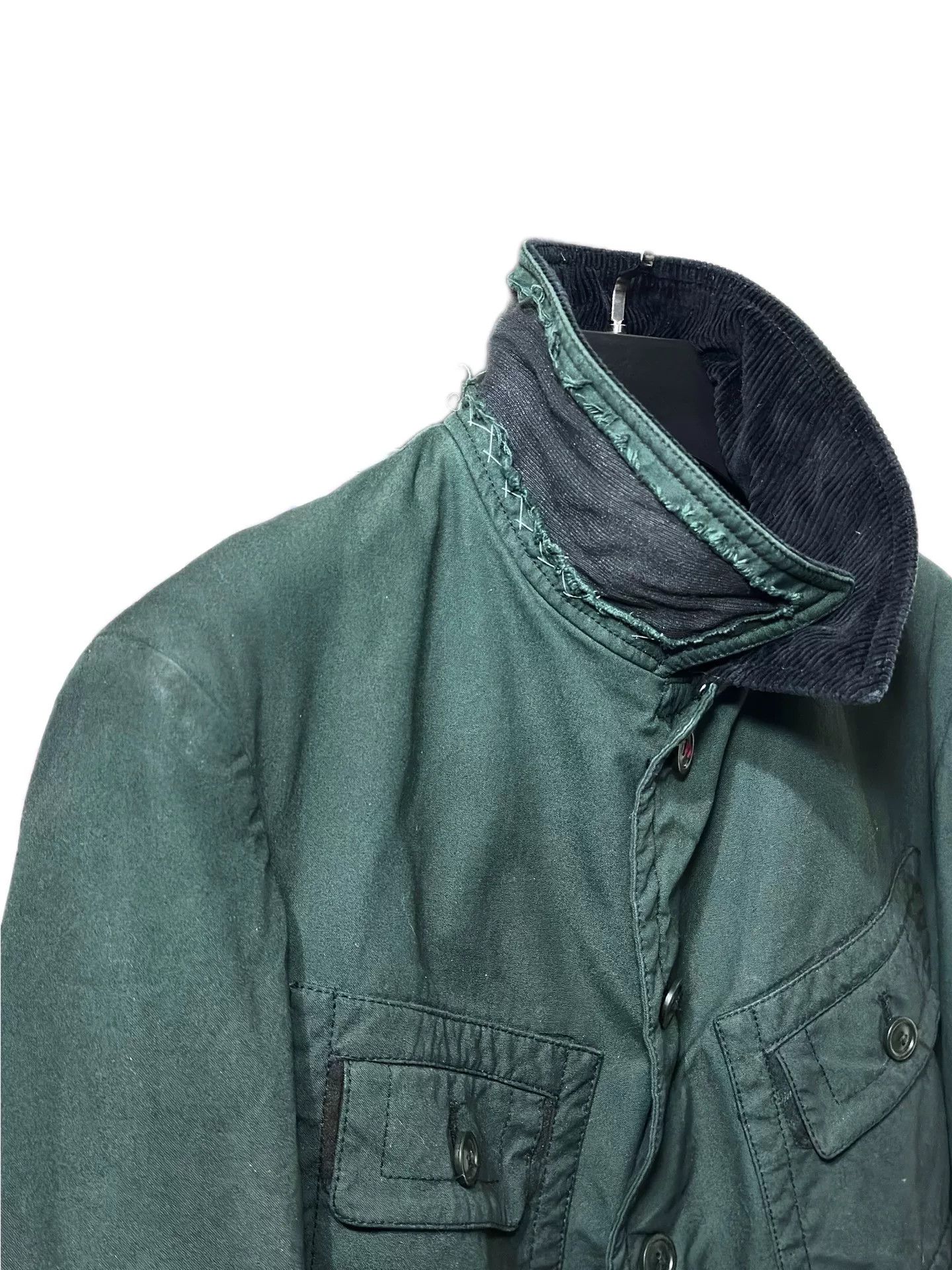Maison Margiela Maison Margiela Waxed Cotton Field Jacket Size US S / EU 44-46 / 1 - 6 Thumbnail