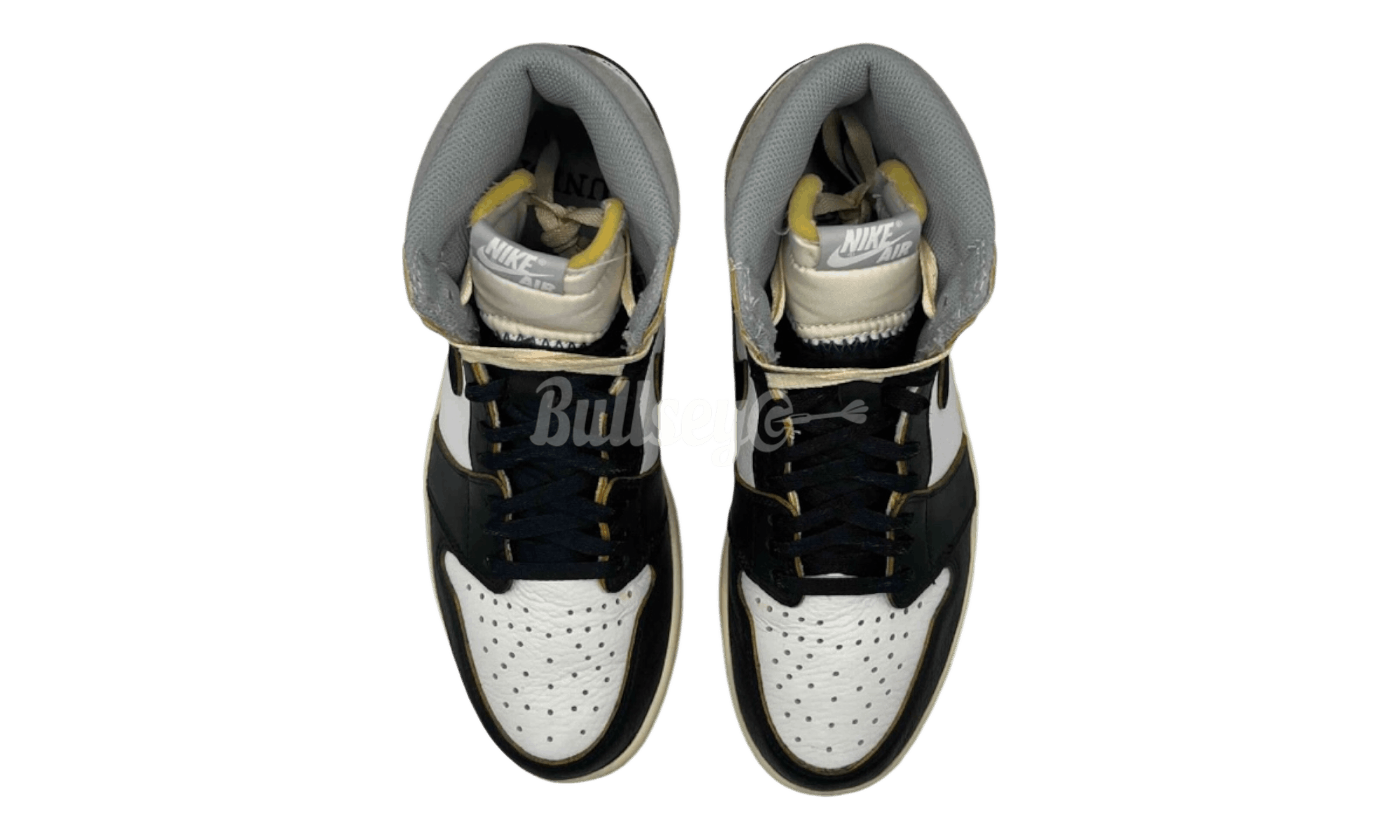 Jordan Brand Jordan 1 Retro High Union Los Angeles Black Toe (Preowned) Size US 10 / EU 43 - 4 Thumbnail