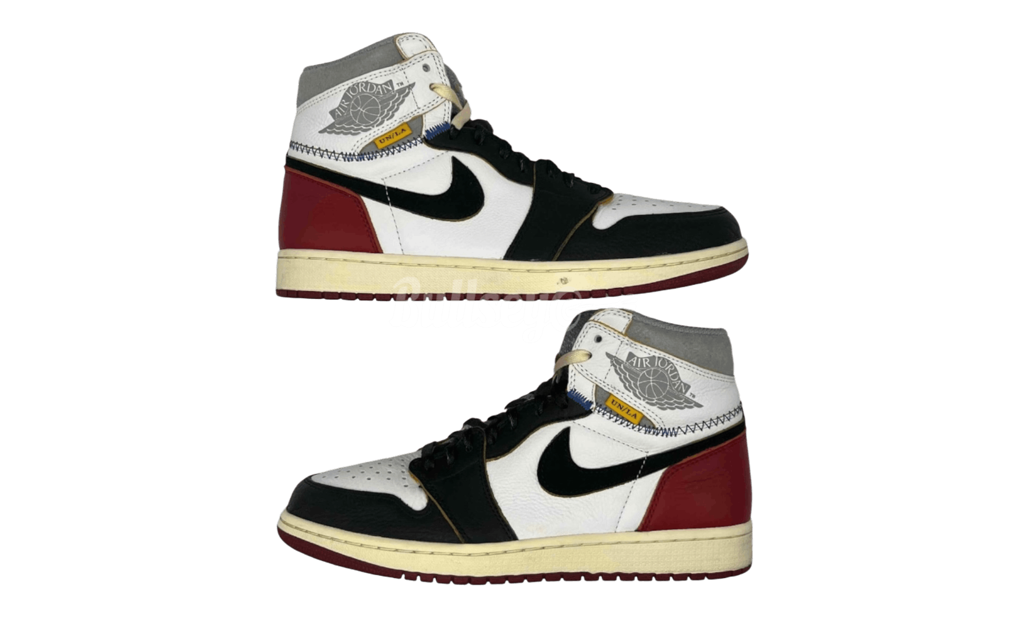 Jordan Brand Jordan 1 Retro High Union Los Angeles Black Toe (Preowned) Size US 10 / EU 43 - 2 Thumbnail