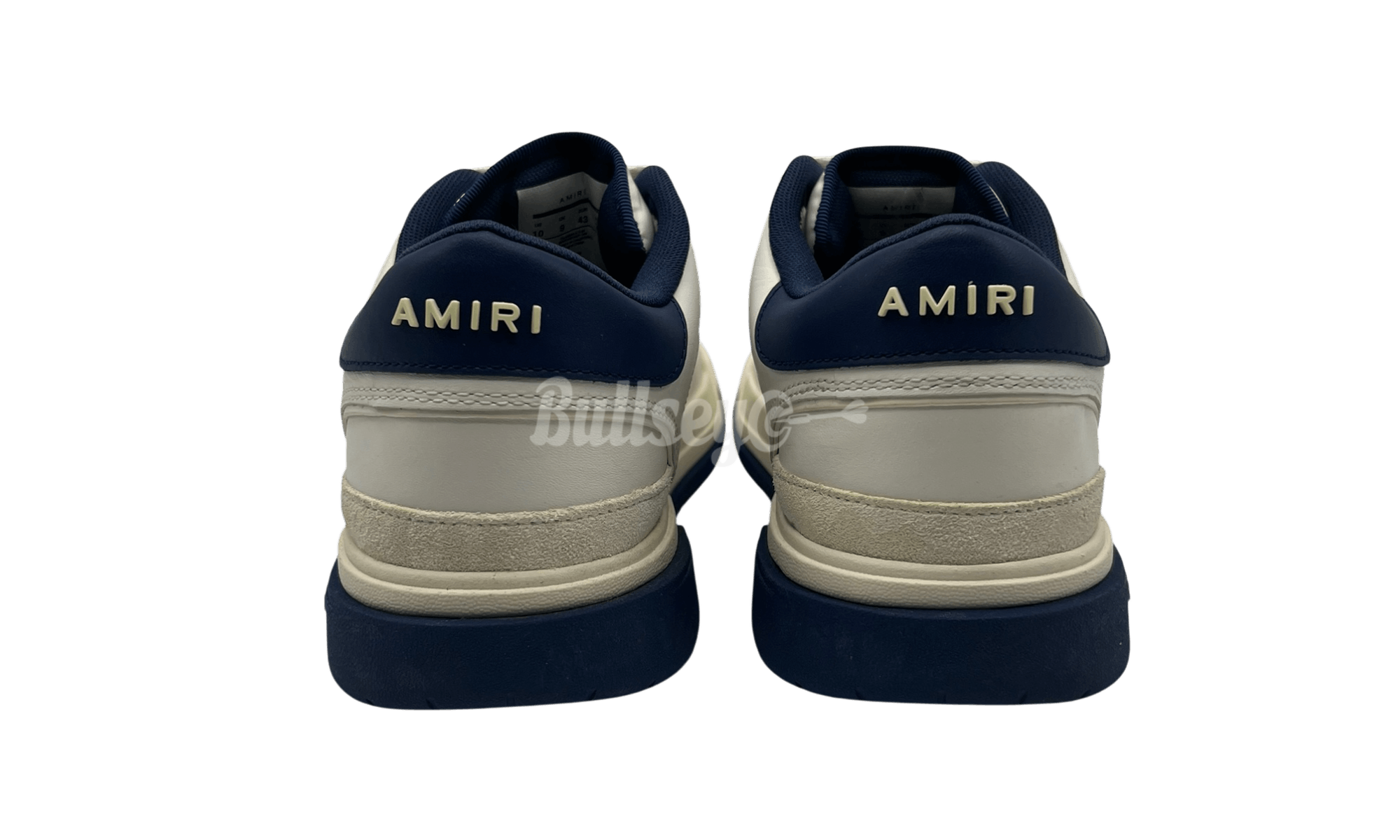 Amiri White & Navy Classic Low Sneaker (PreOwned) (One Replacement Size US 10 / EU 43 - 4 Thumbnail