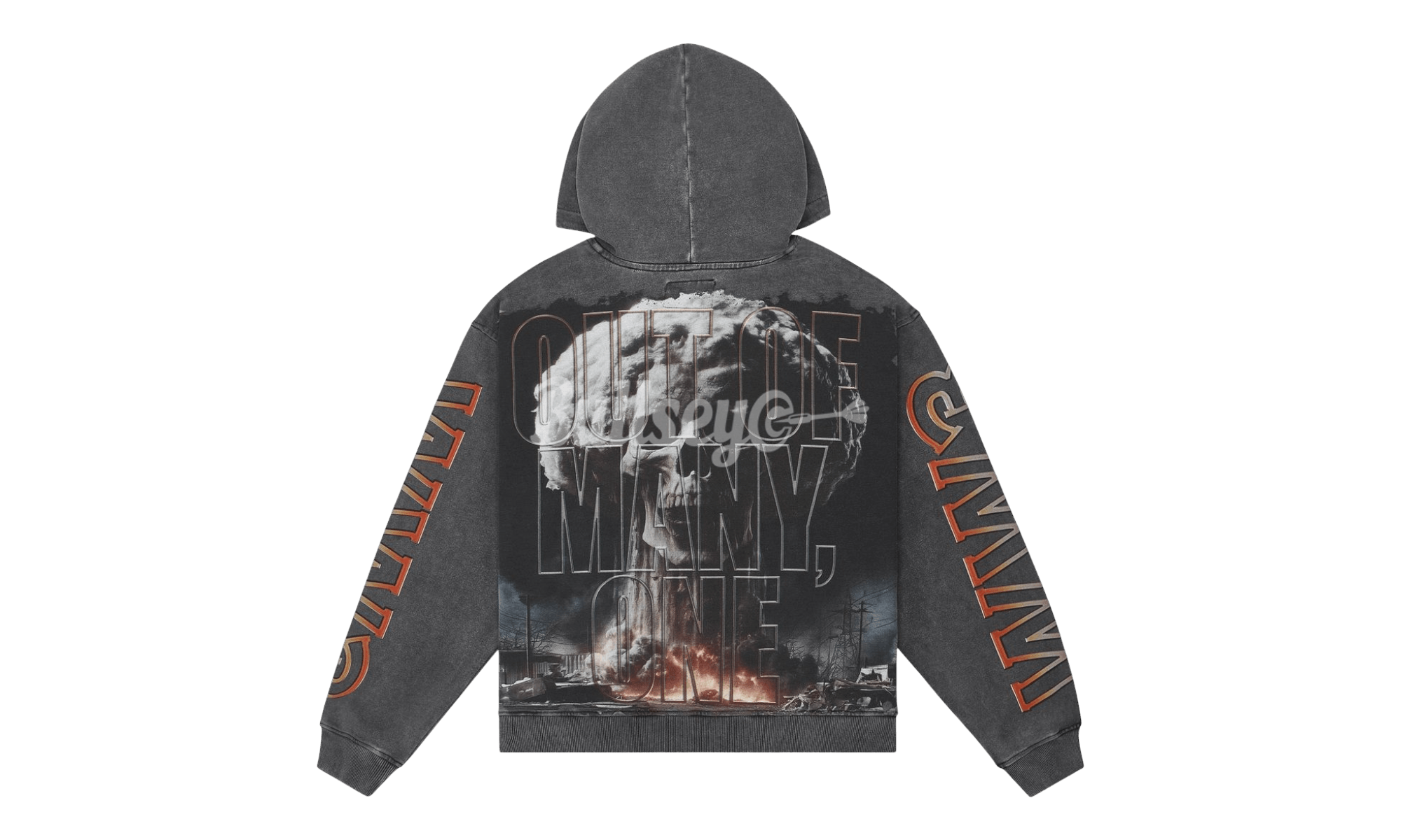 Godspeed Code Red Washed Grey Hoodie Size US S / EU 44-46 / 1 - 2 Thumbnail